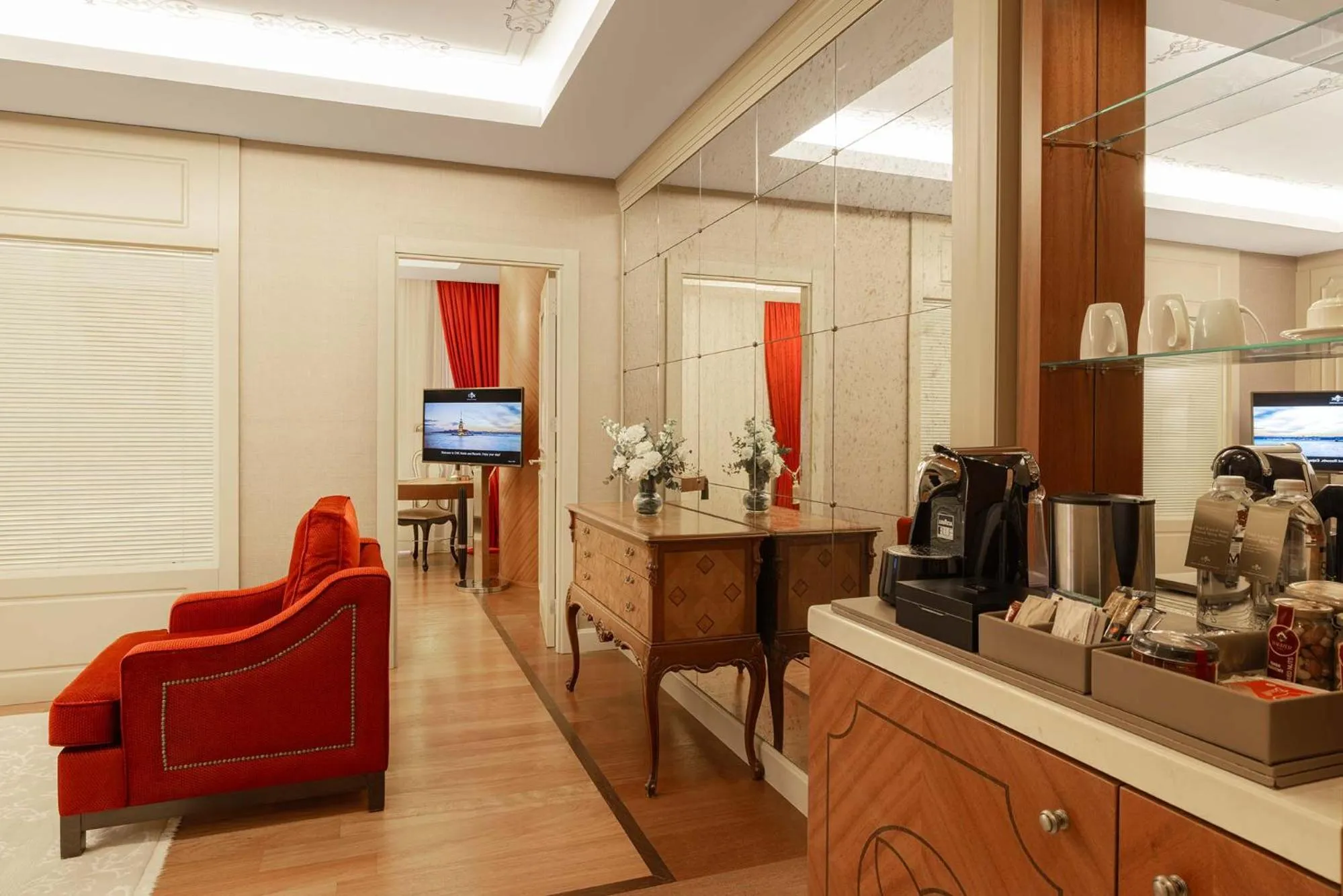 TV and multimedia in CVK Park Bosphorus Hotel Istanbul