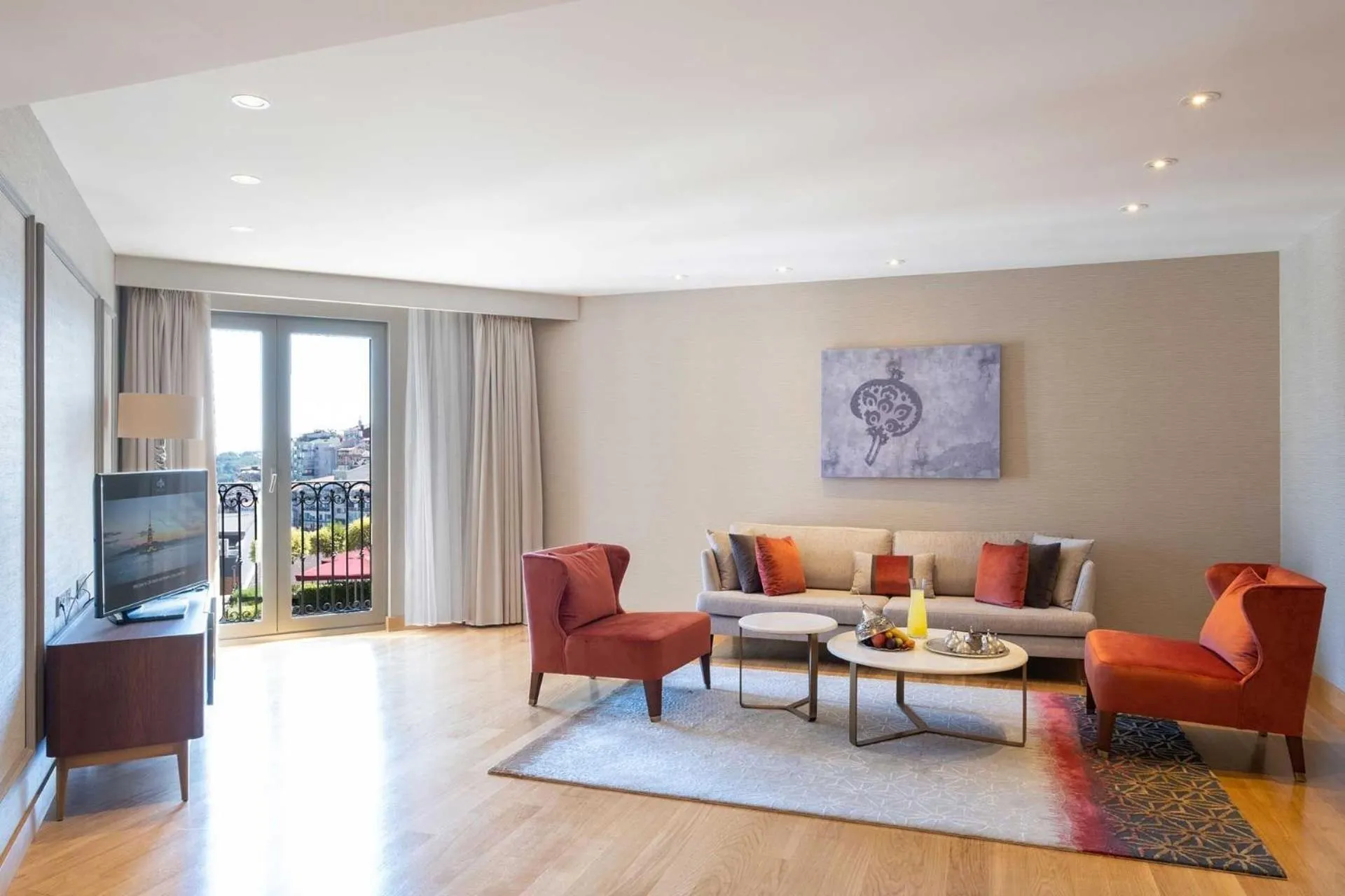 TV and multimedia in CVK Park Bosphorus Hotel Istanbul