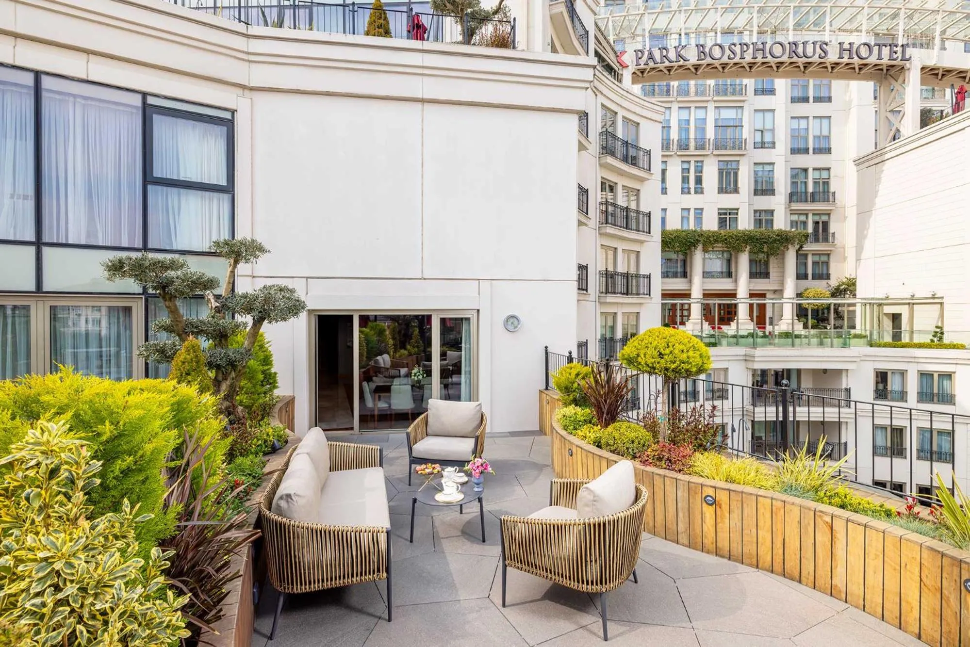 Balcony/Terrace in CVK Park Bosphorus Hotel Istanbul