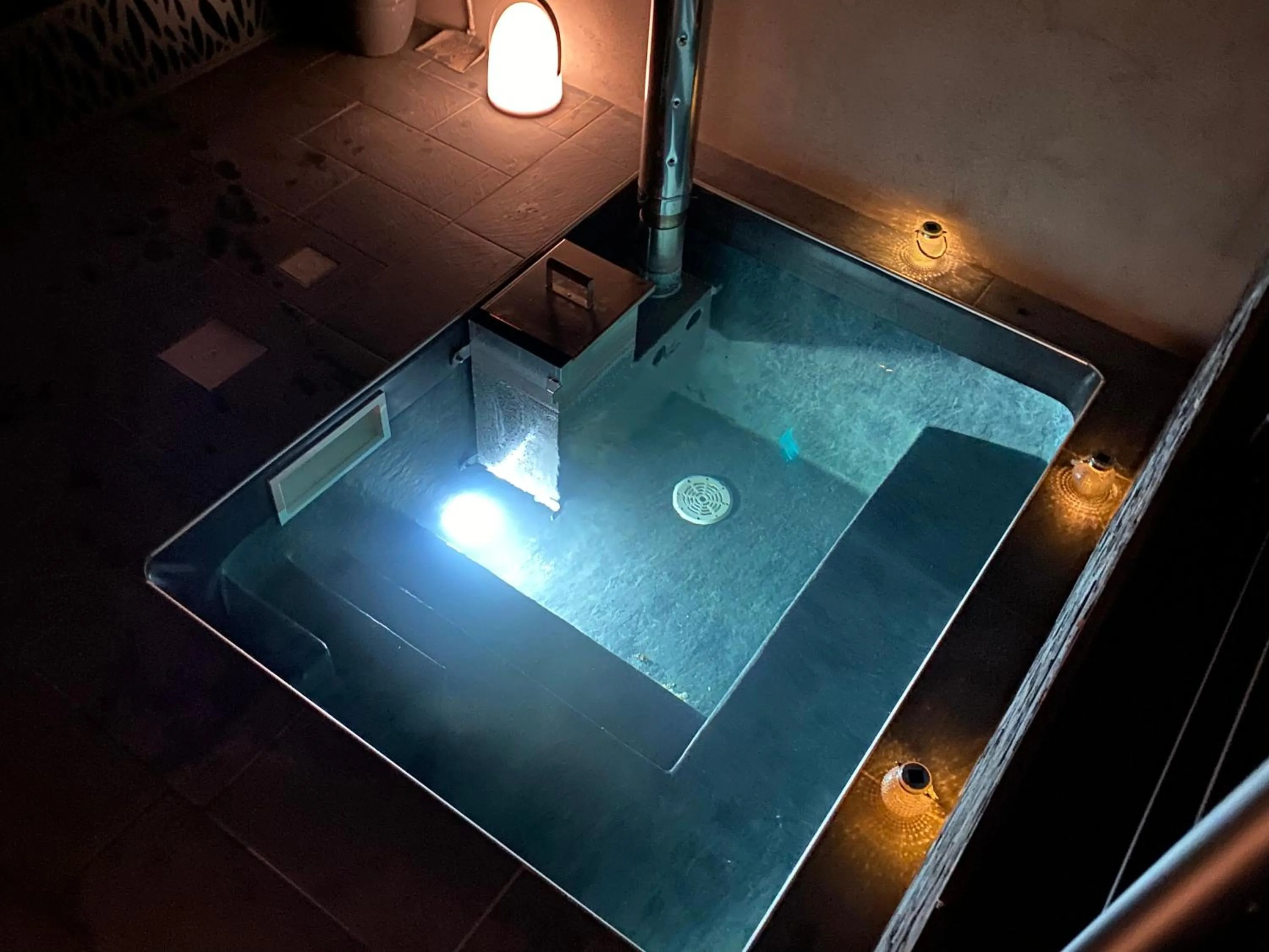 Hot Tub in Gites Le Grand Tornage holiday fun for the whole family