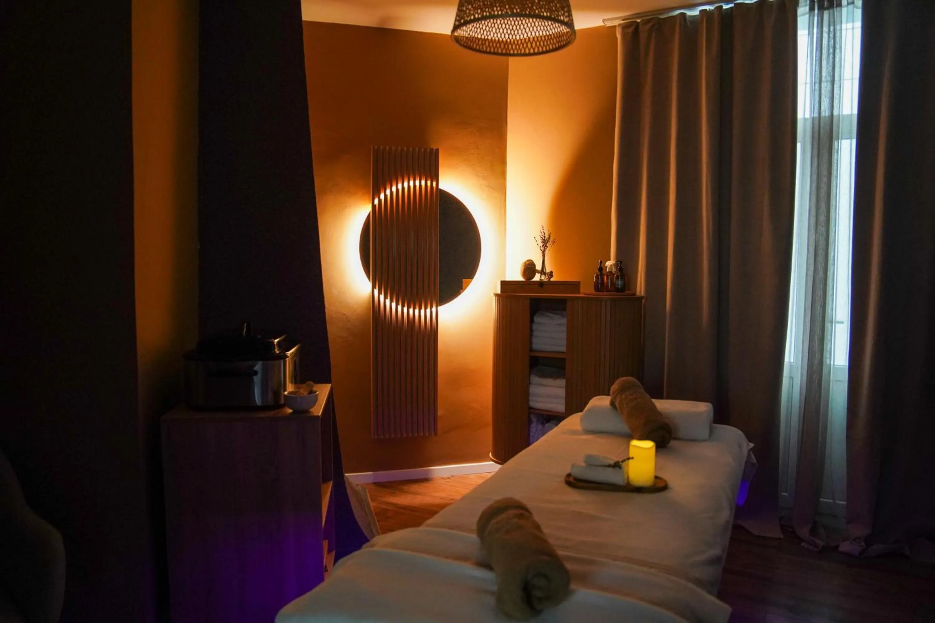 Bed in Caprioara Spa&Wellness Resort