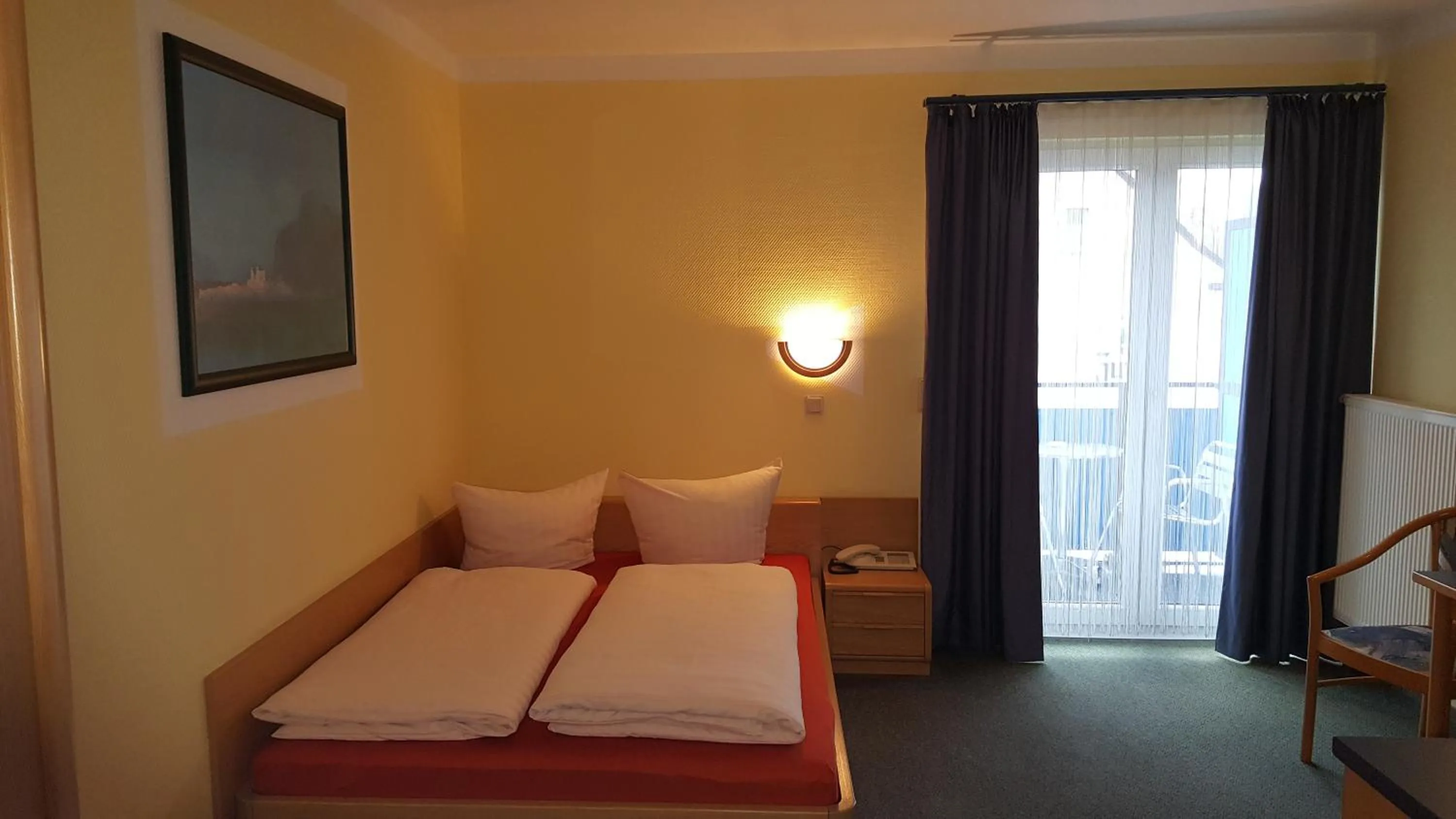 Photo of the whole room, Bed in Hotel Aggertal
