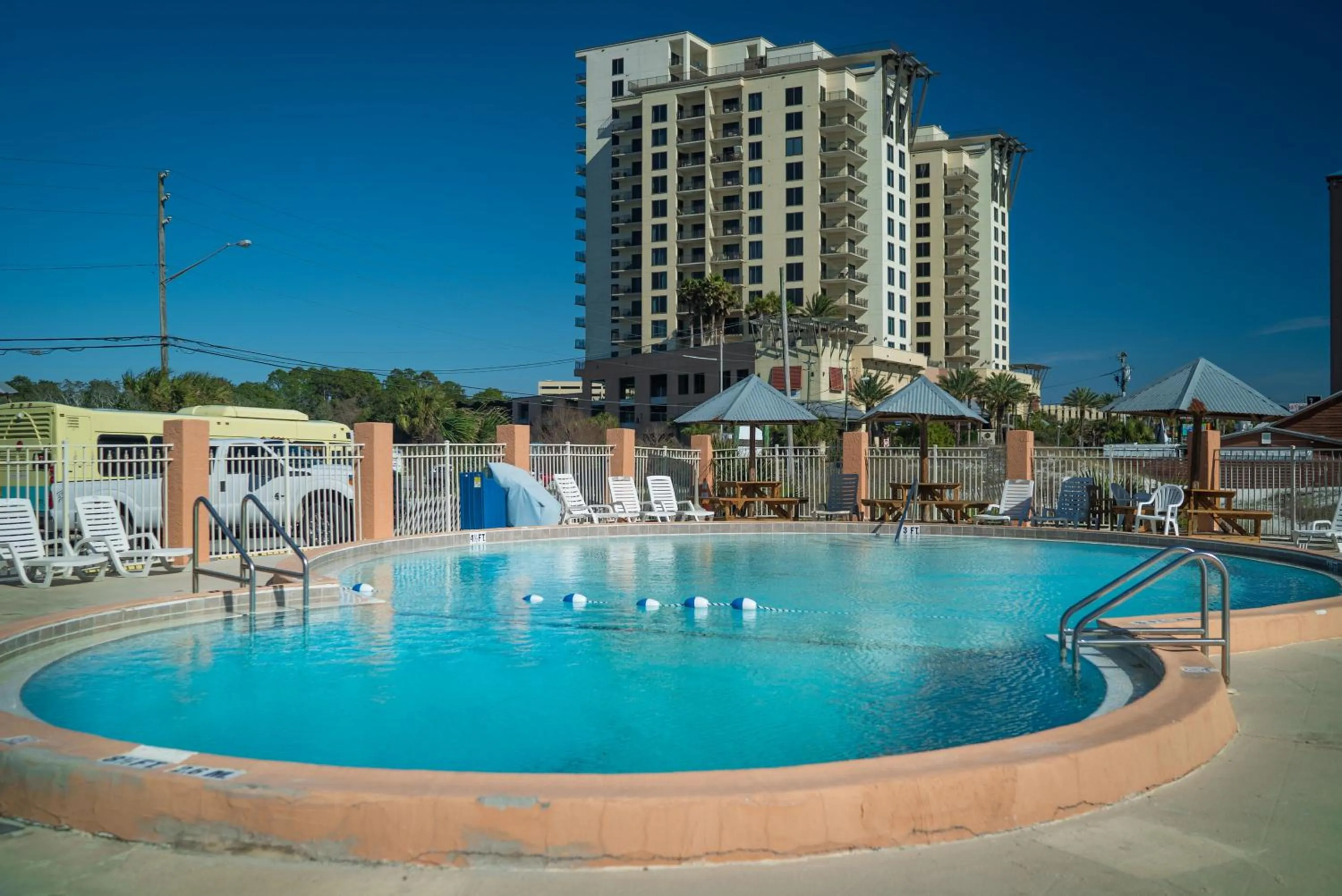 Swimming pool in Seahaven Beach Hotel Panama City Beach