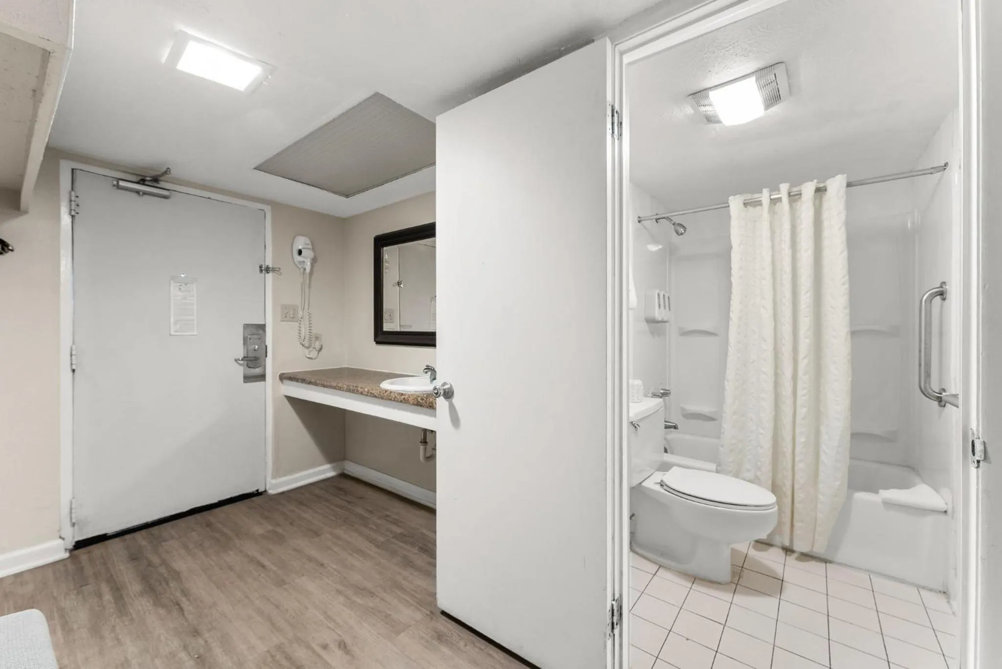 Bathroom in Seahaven Beach Hotel Panama City Beach