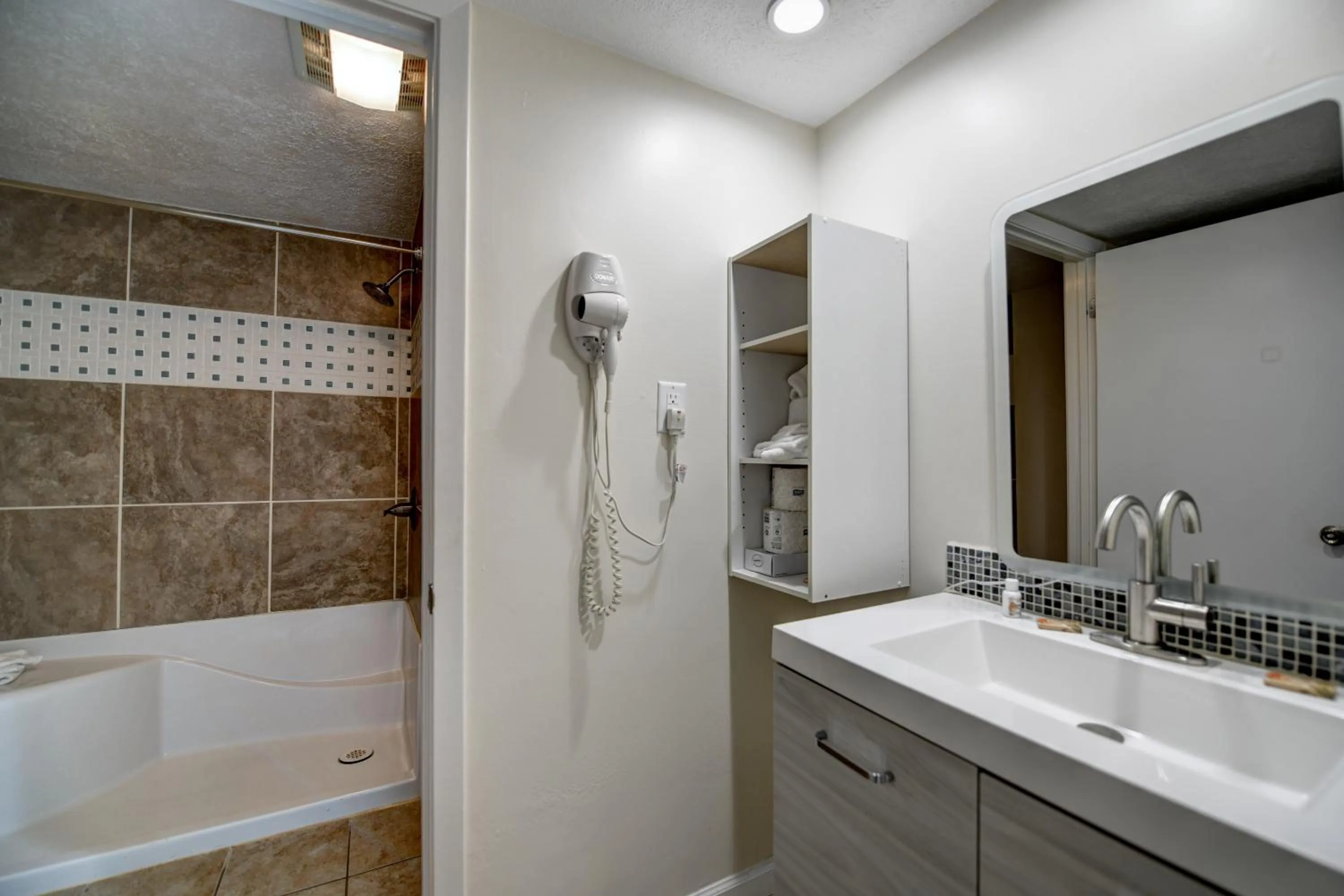 Bathroom in Seahaven Beach Hotel Panama City Beach