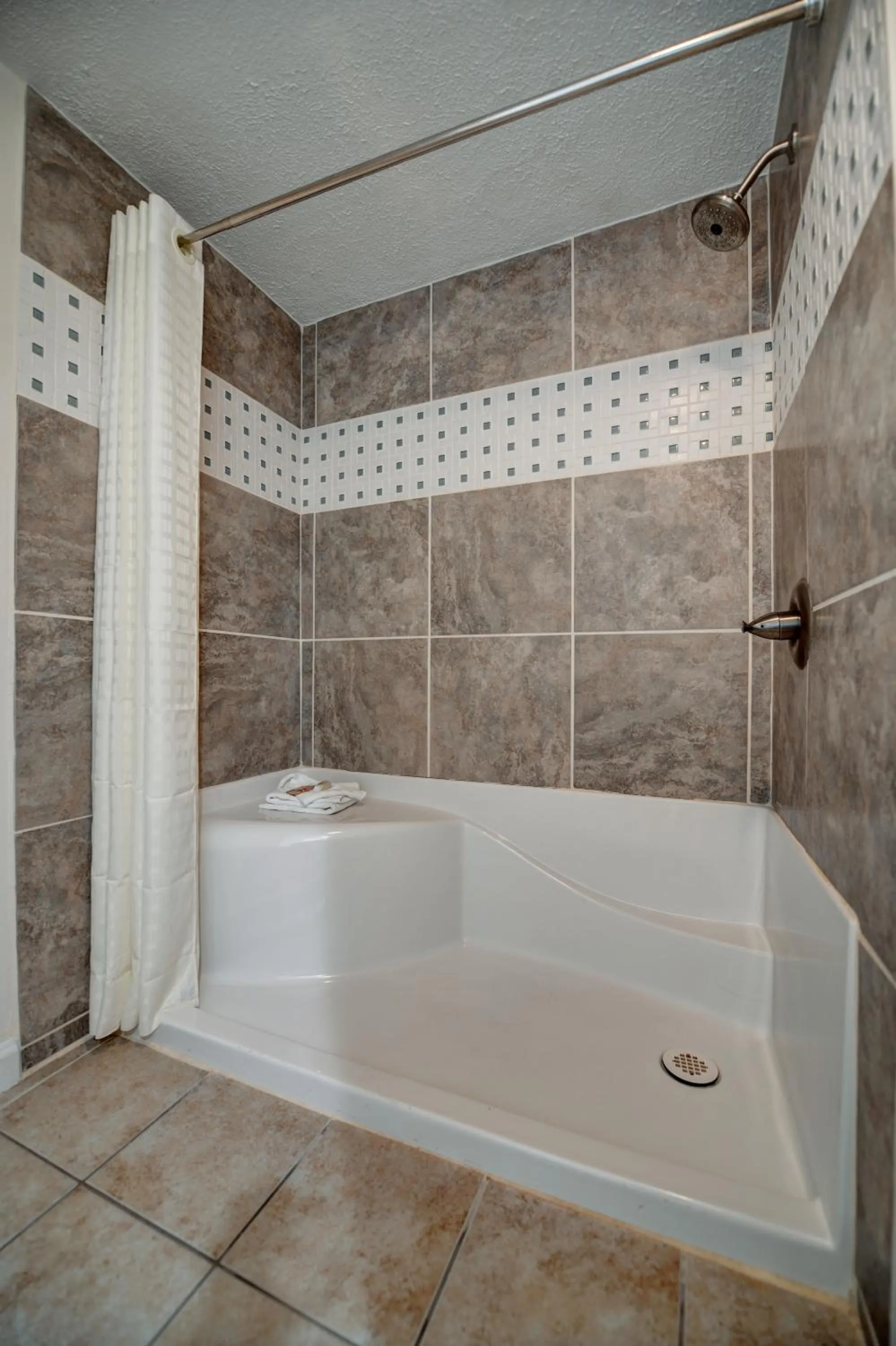 Shower in Seahaven Beach Hotel Panama City Beach