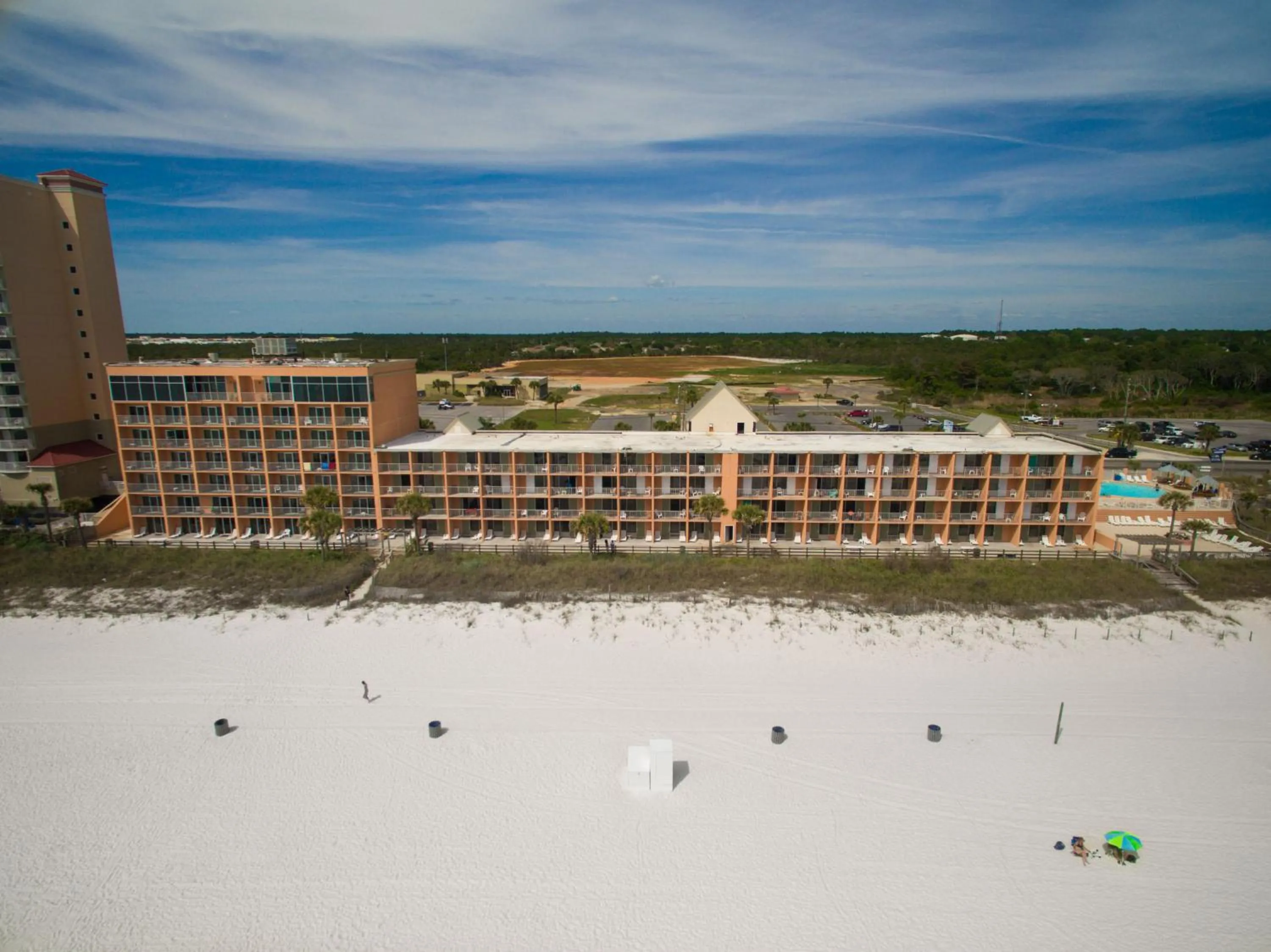 Property building in Seahaven Beach Hotel Panama City Beach