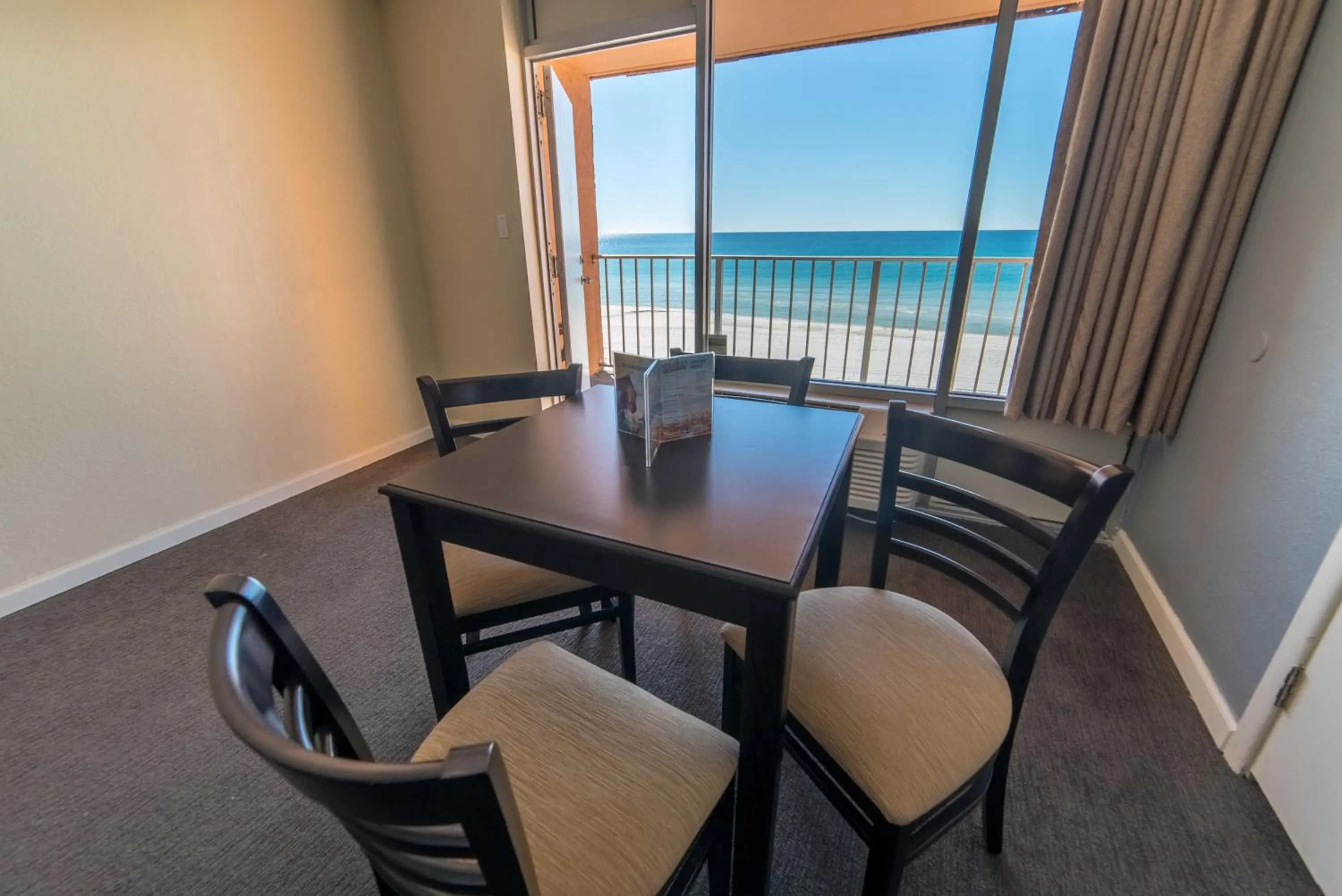 Dining area in Seahaven Beach Hotel Panama City Beach