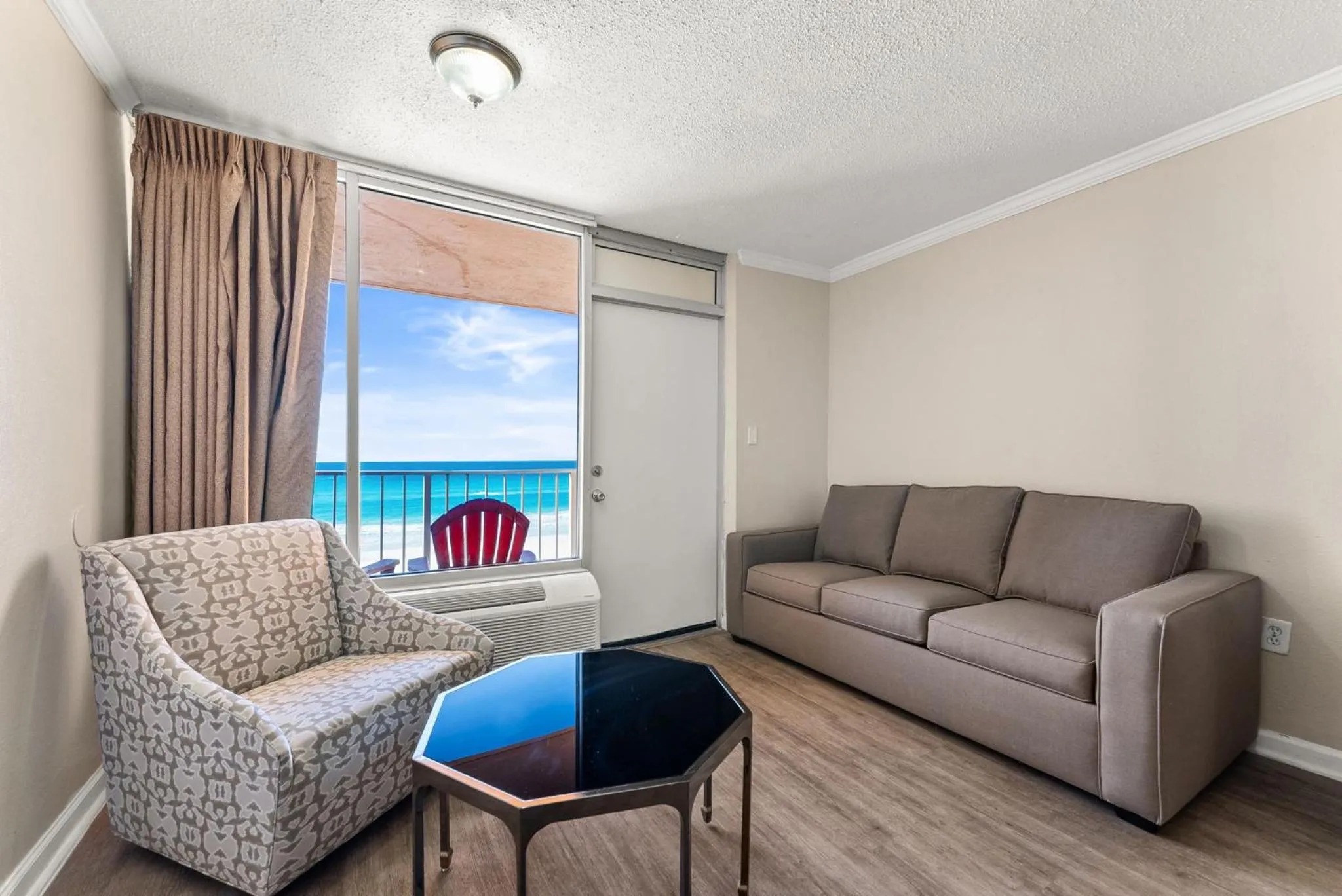 Living room in Seahaven Beach Hotel Panama City Beach