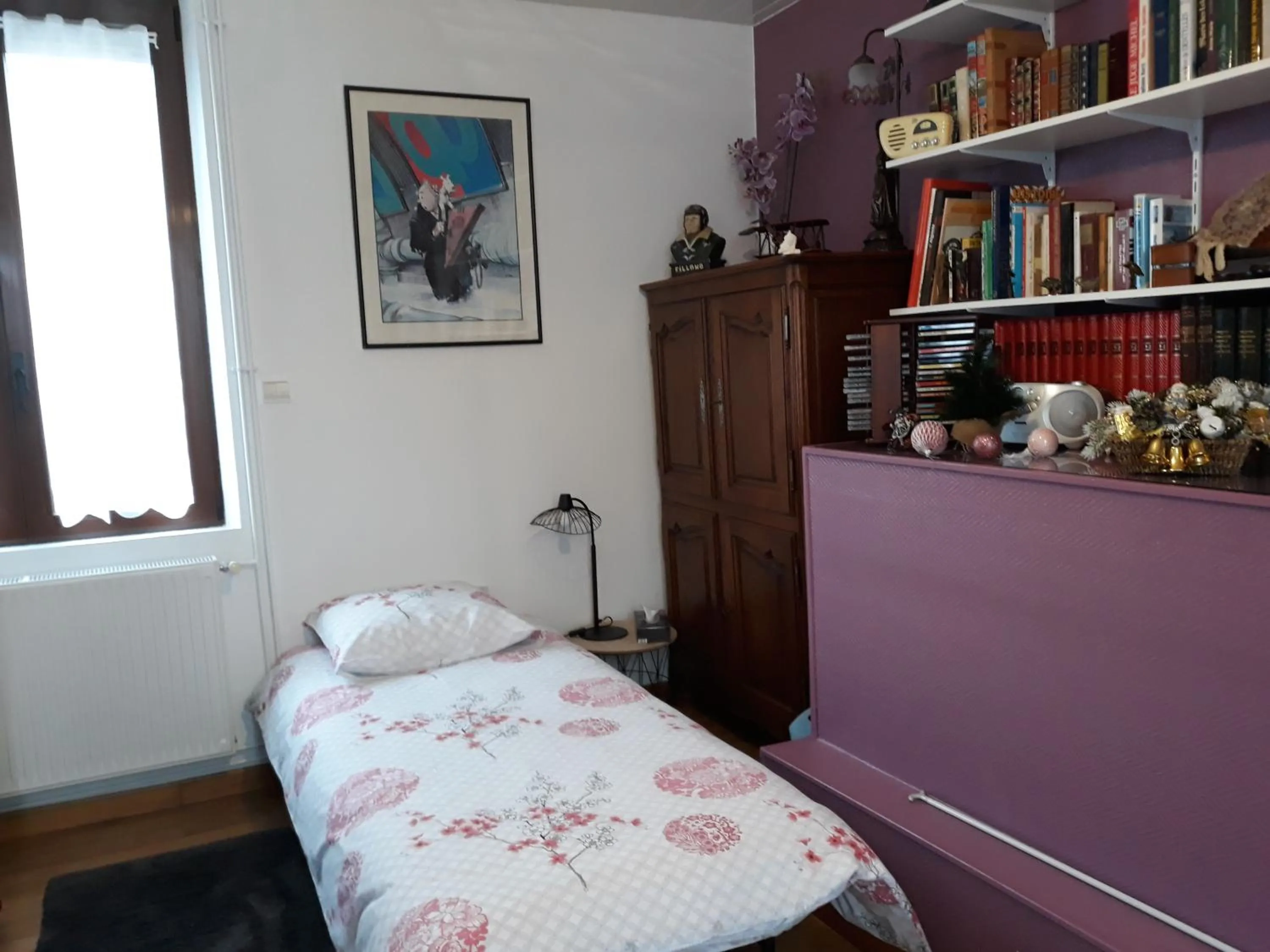 Bed in Chambres d'hôtes La Luce