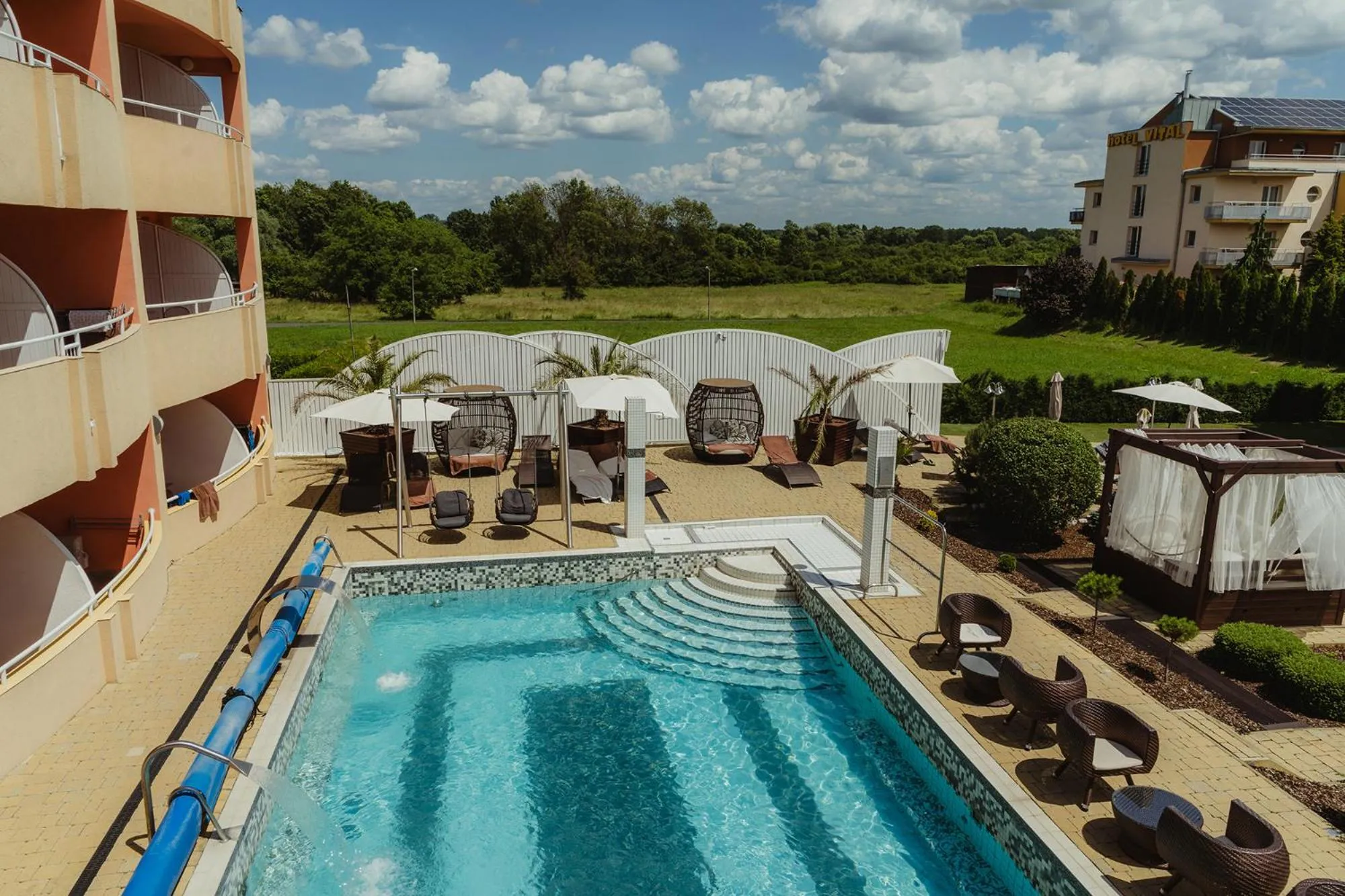 Swimming pool in Belenus Thermalhotel superior