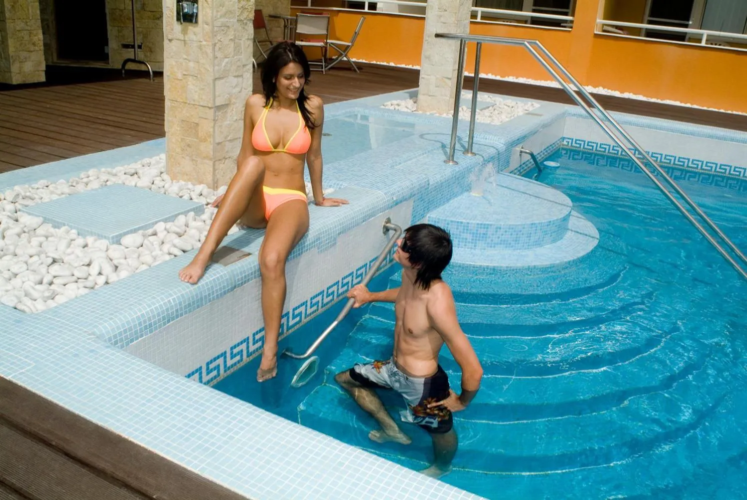 Swimming pool in Belenus Thermalhotel superior