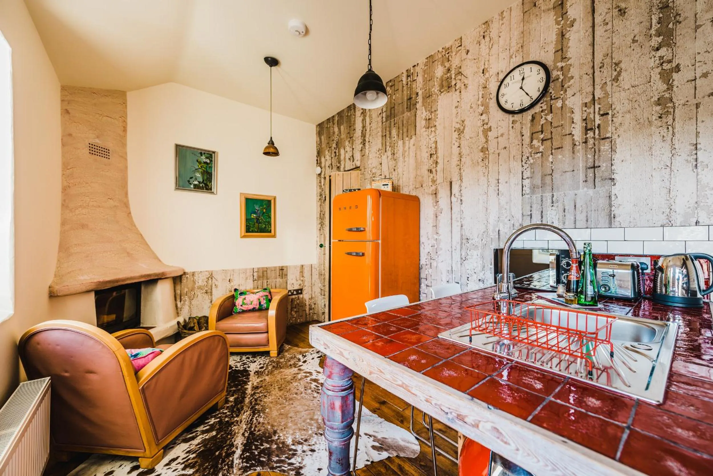 Kitchen or kitchenette in Lower Barns Boutique B&B