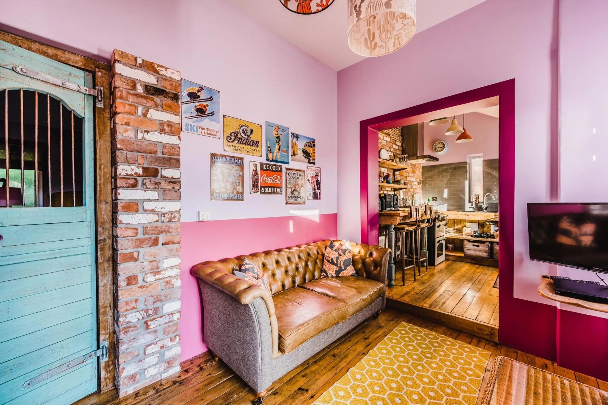 Kitchen or kitchenette in Lower Barns Boutique B&B