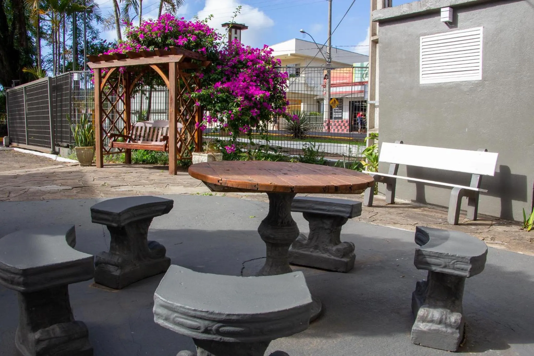 Garden in Hotel Villa Souza Ltda