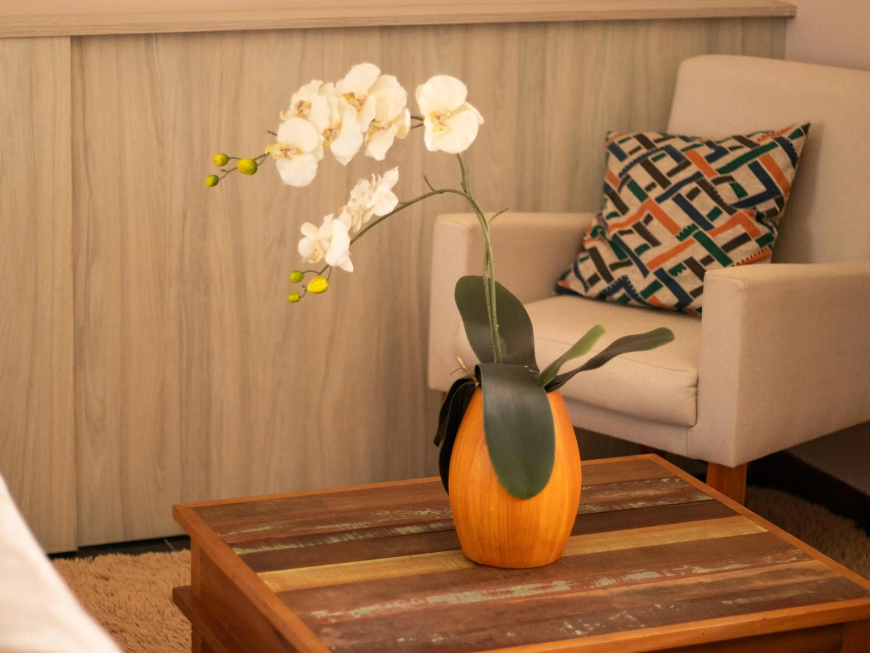 Seating area in Hotel Villa Souza Ltda