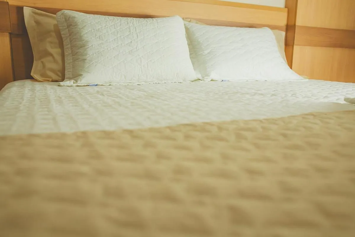 Bed in Grande Hotel Guarapuava