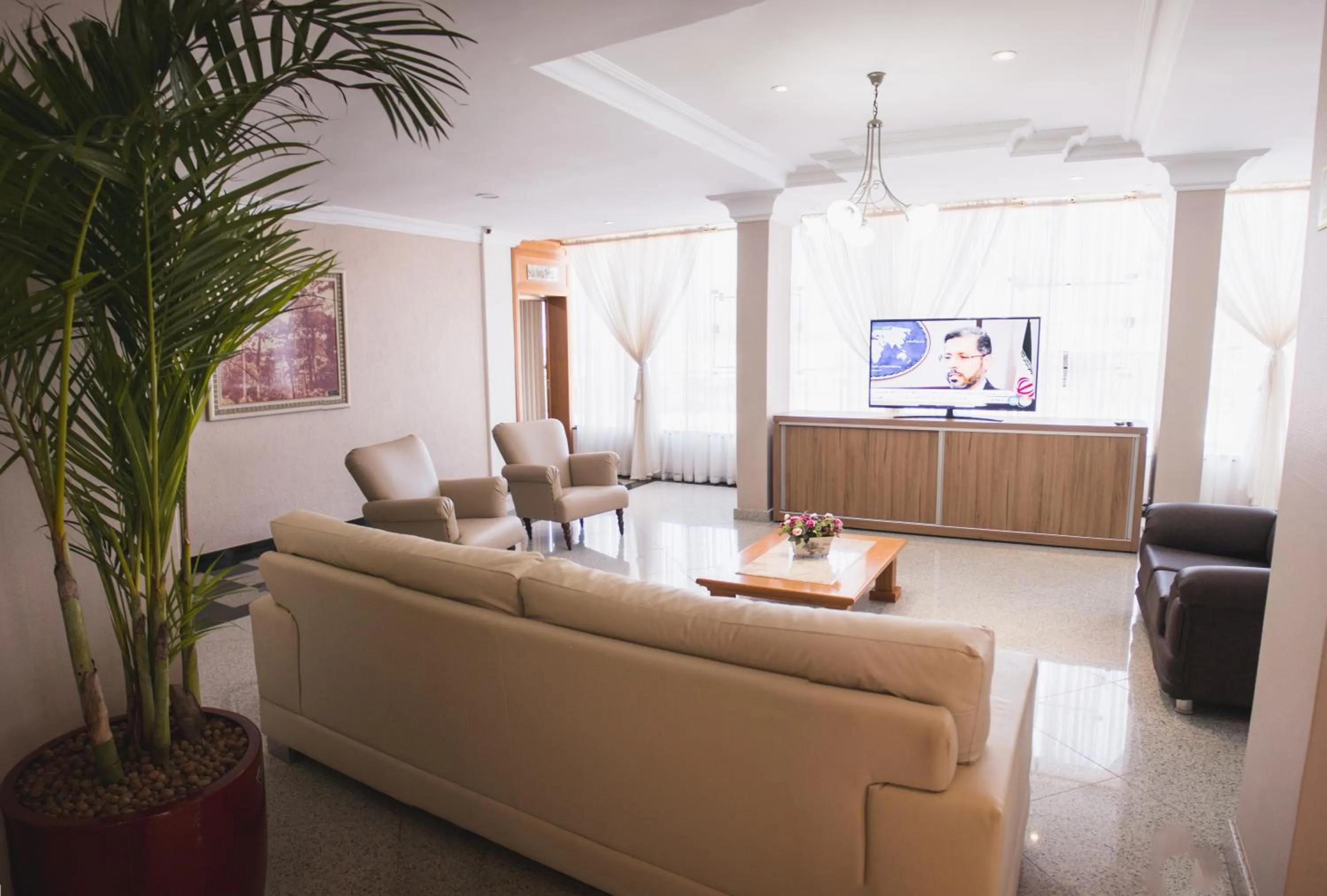 Living room in Grande Hotel Guarapuava