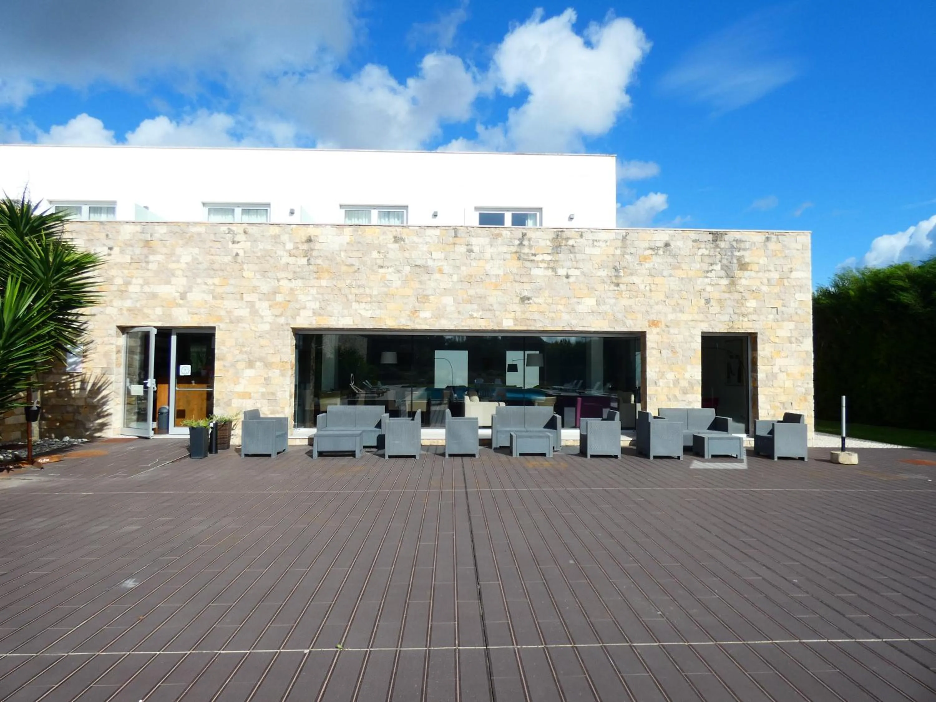 Seating area in Hotel Vila D'Óbidos