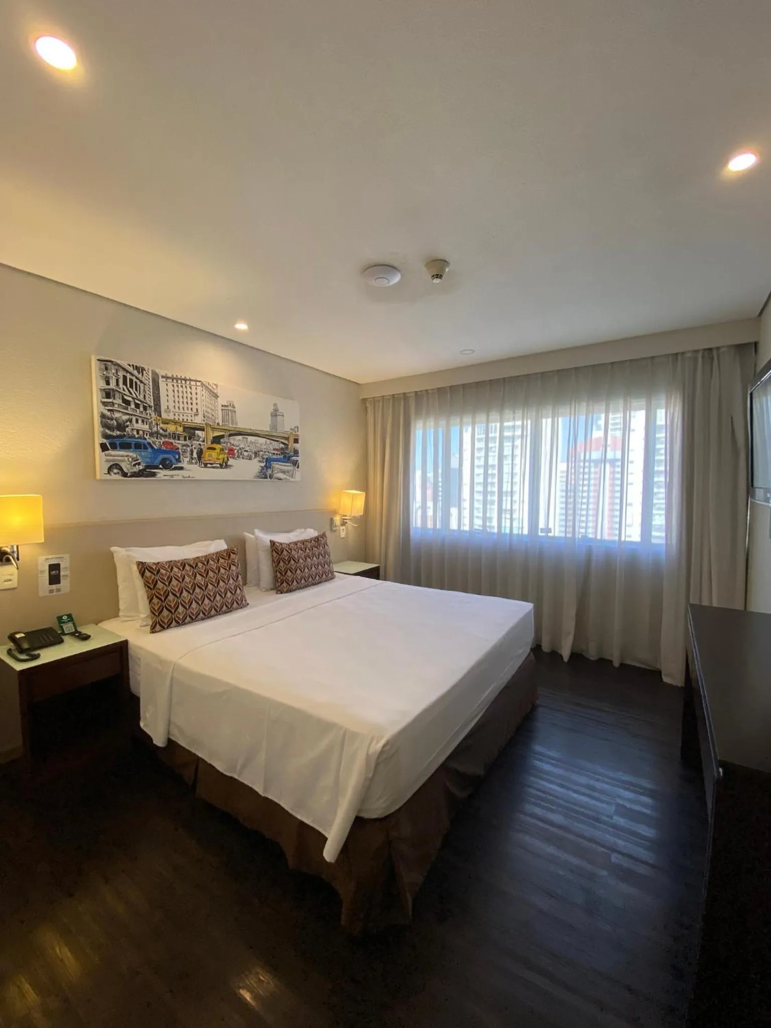 Bed in Hotel Transamerica Berrini