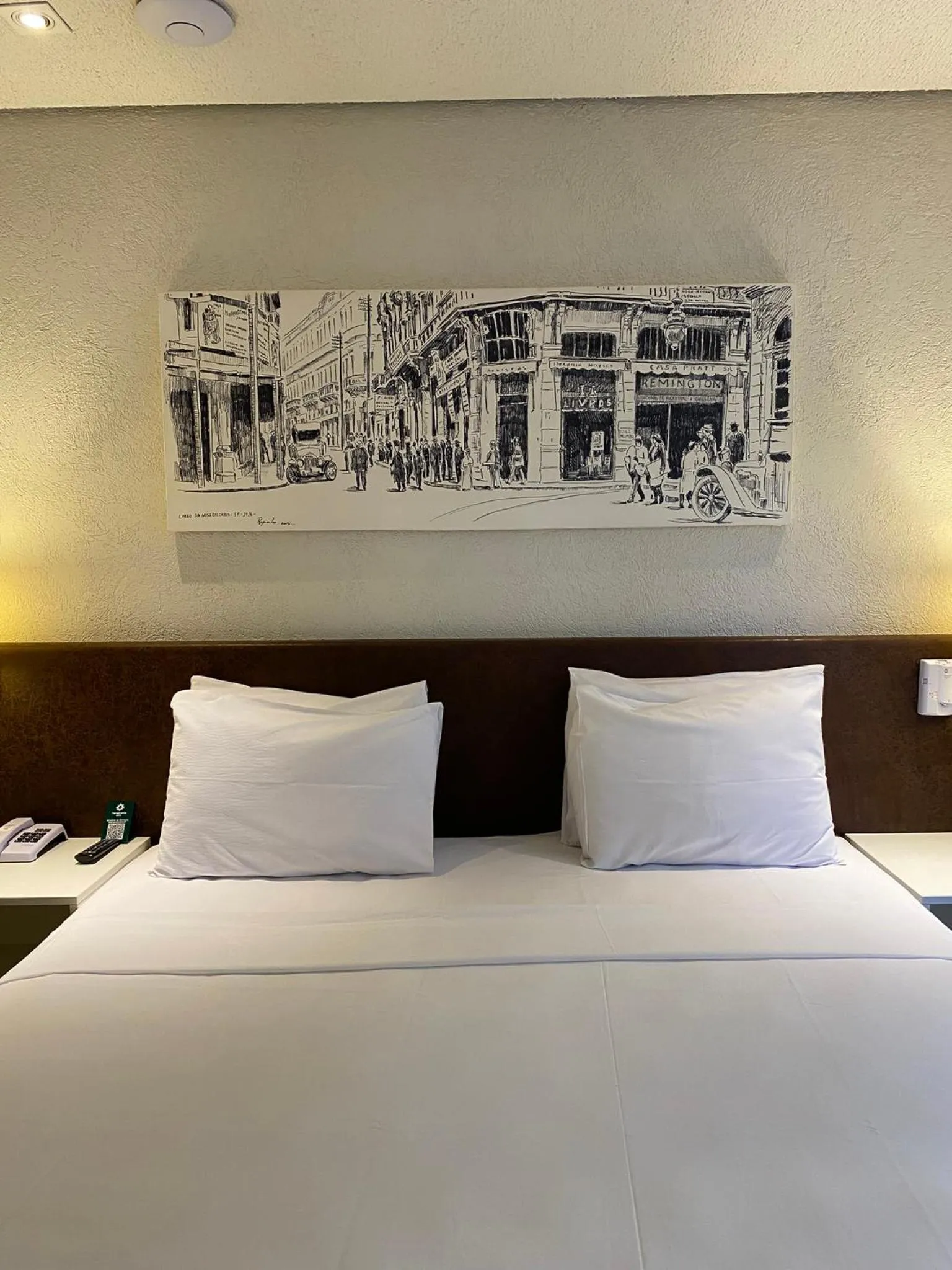 Bed in Hotel Transamerica Berrini