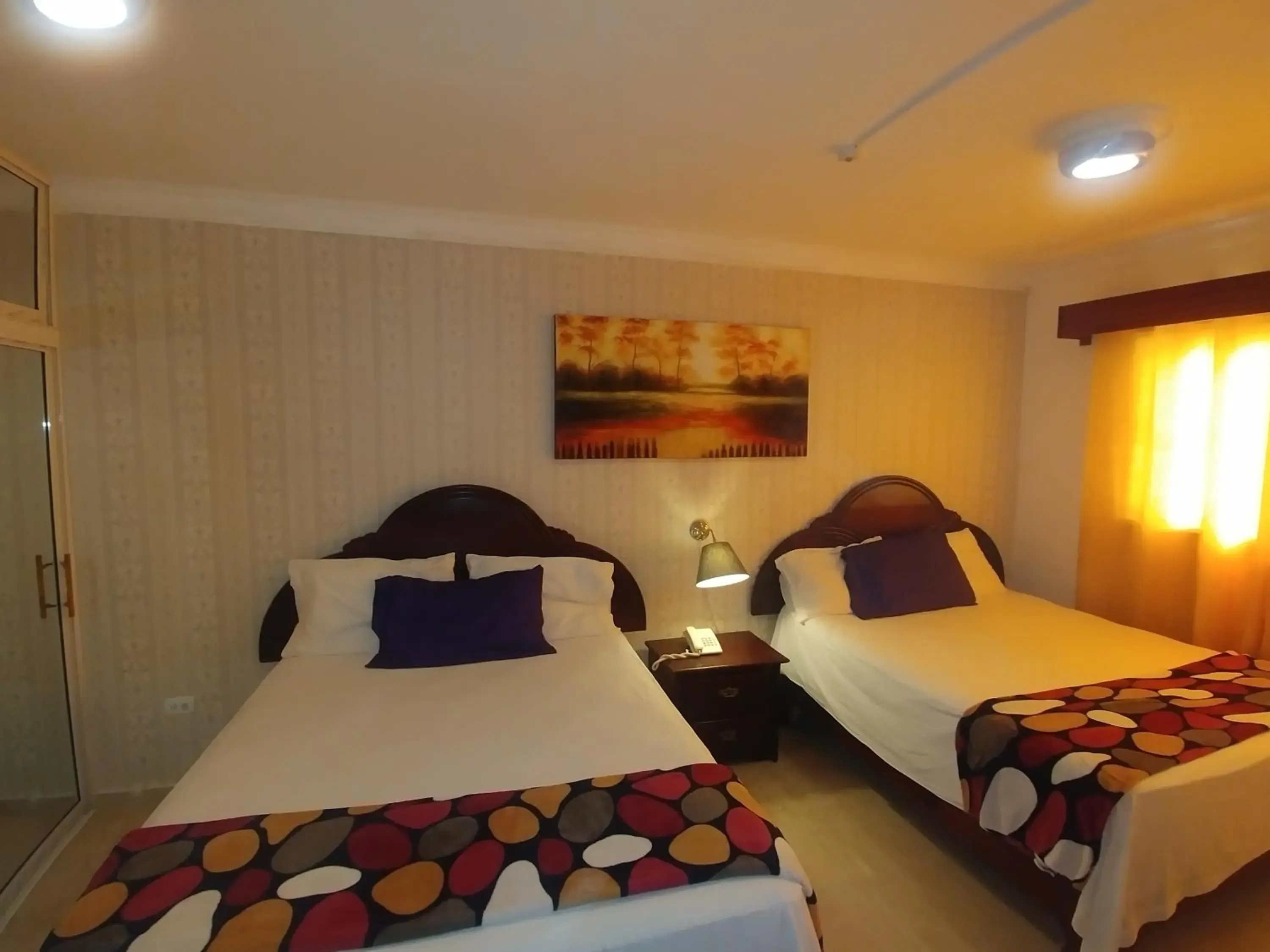 Standard Queen Room with Two Queen Beds in Hotel Riparbella Standard Queen Room with Two Queen Beds in Hotel Riparbella