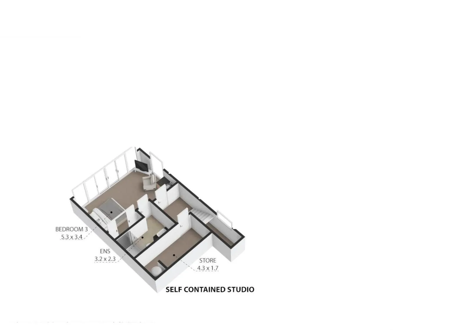 Floor plan in Doubtless Bay Villas