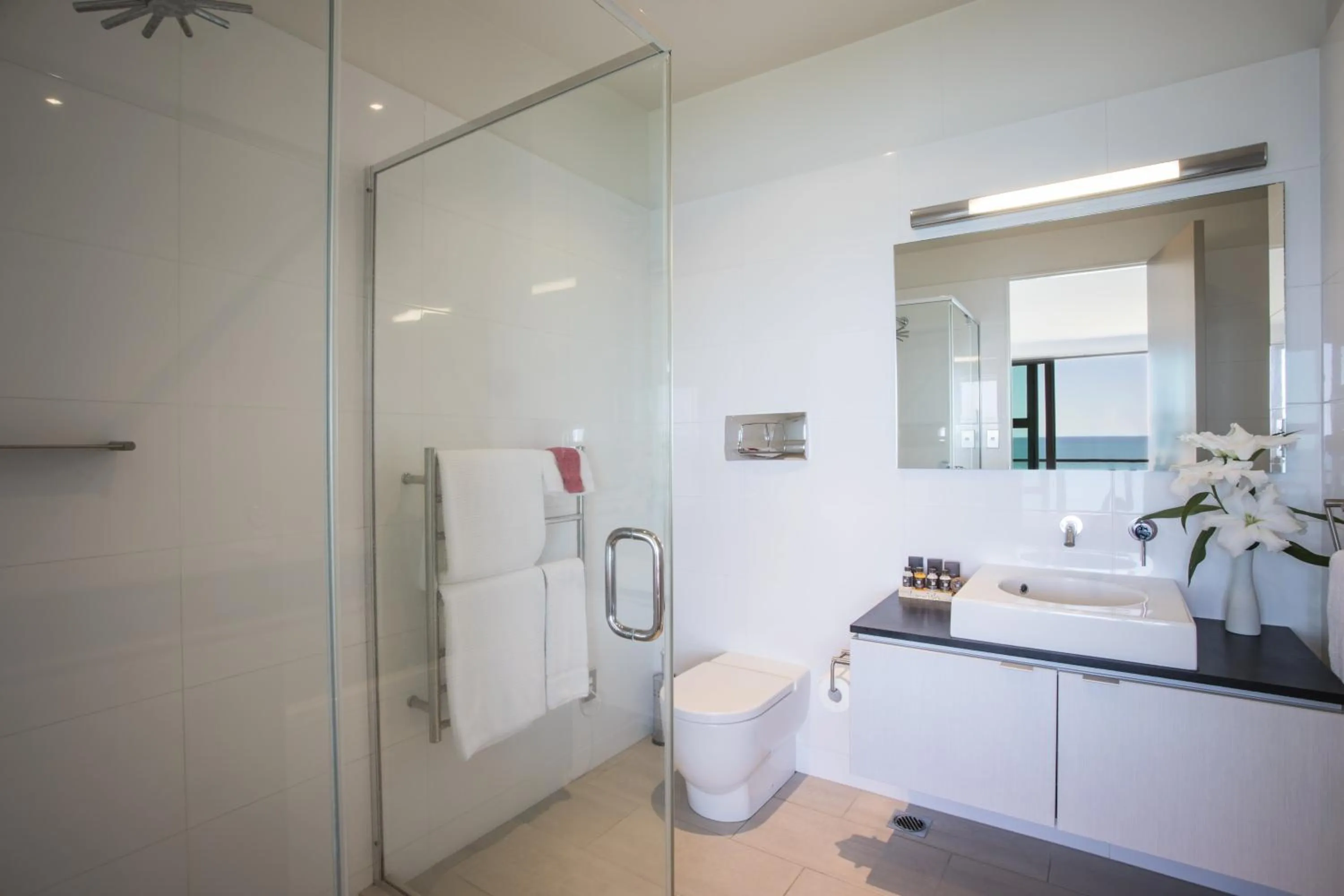 Shower in Doubtless Bay Villas