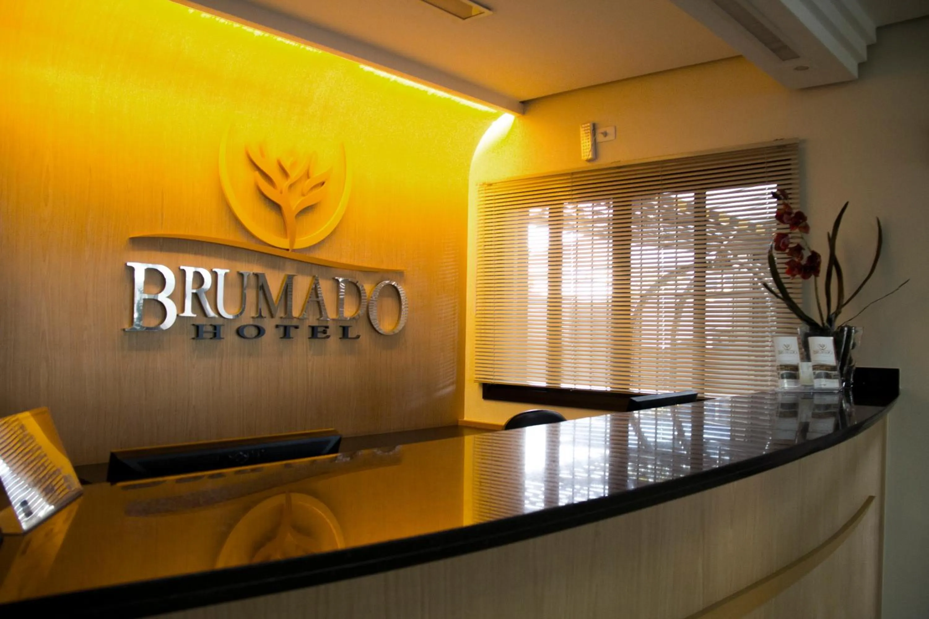 Lobby or reception in Brumado Hotel