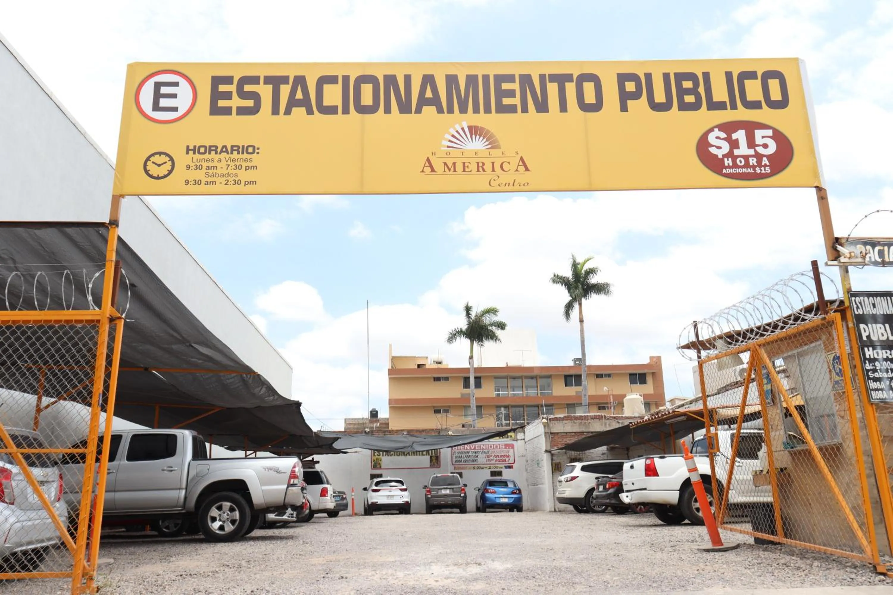 Parking in Hotel America Centro