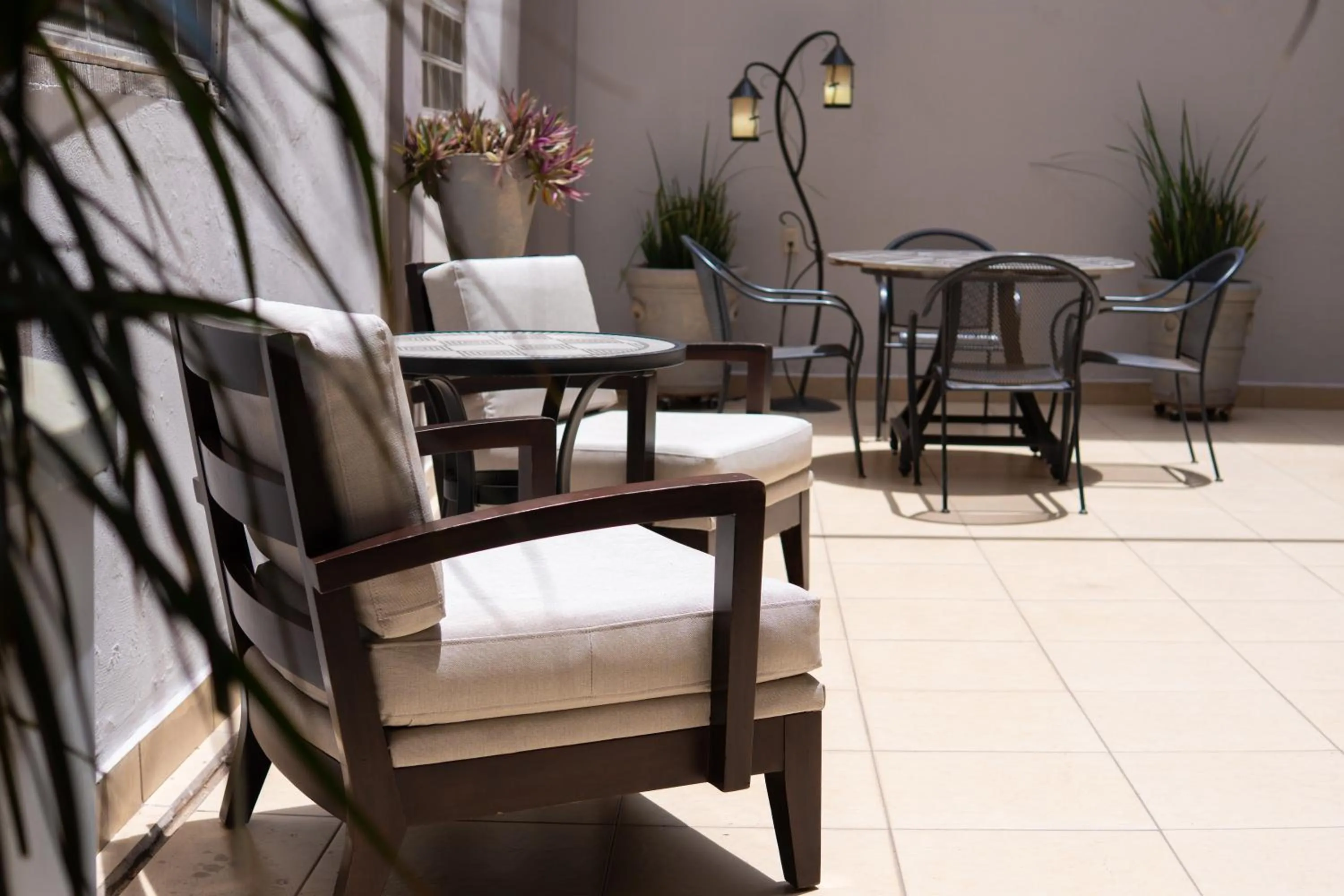 Patio in Hotel America Centro