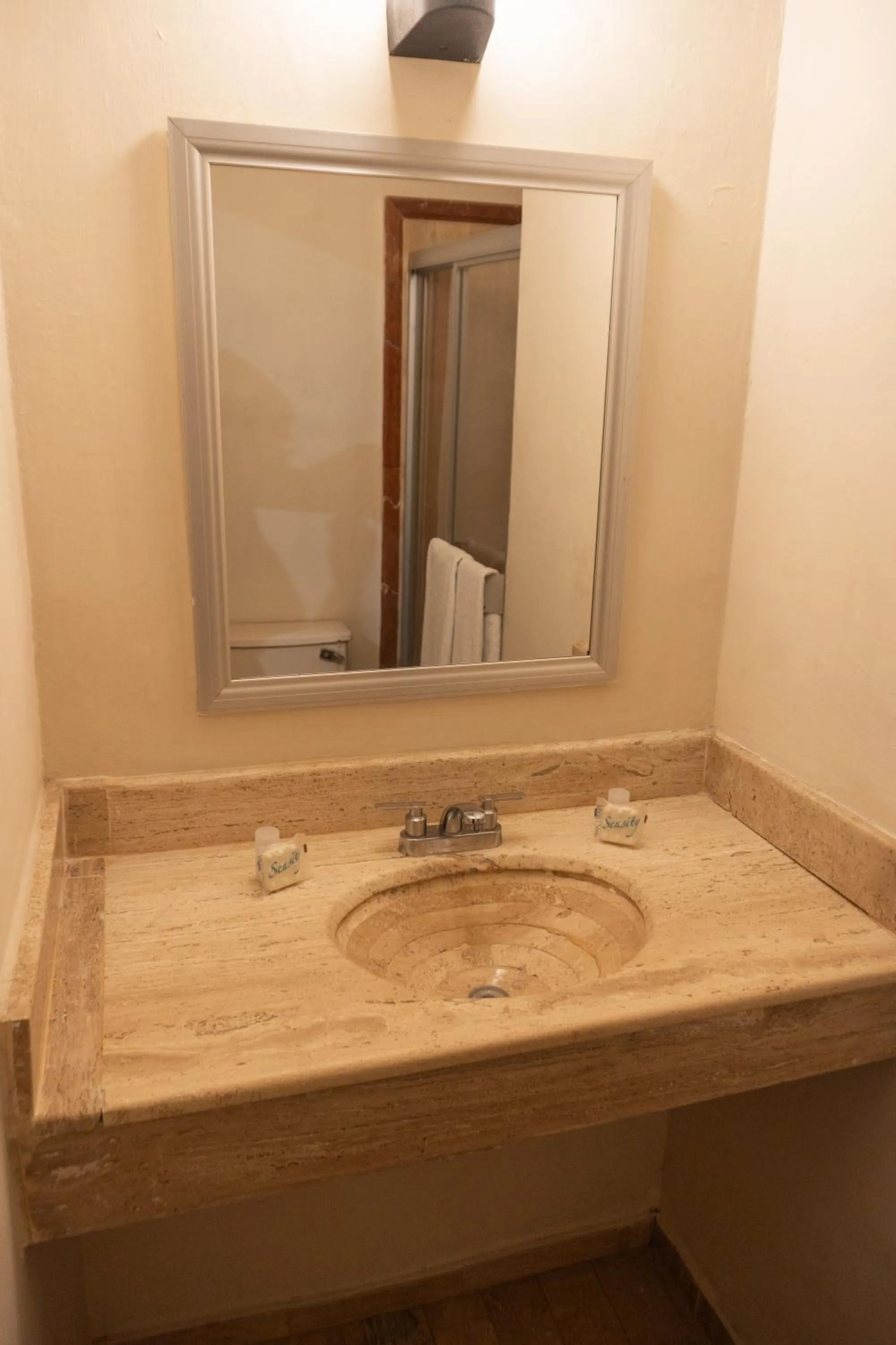 Bathroom in Hotel America Centro