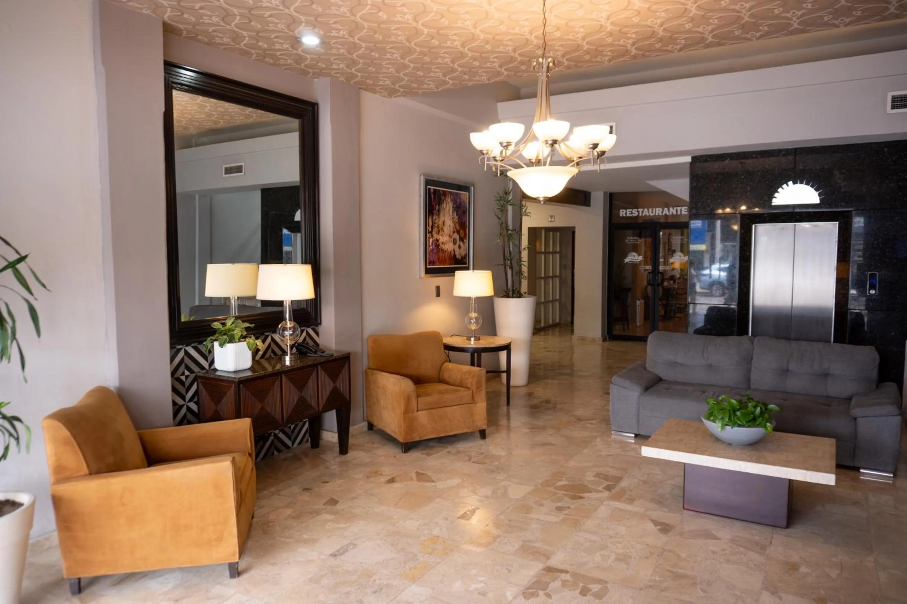 Lobby or reception in Hotel America Centro