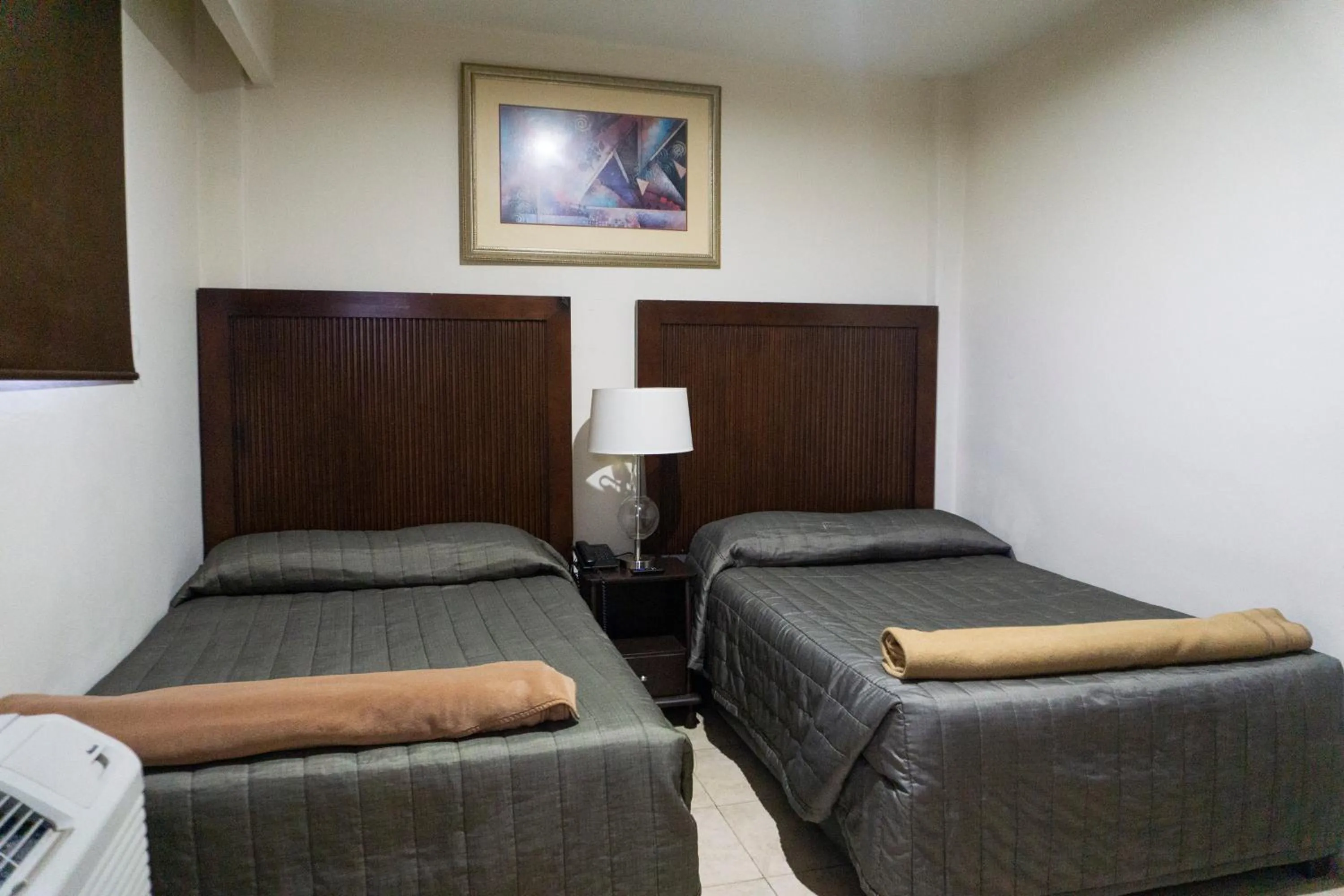 Bed in Hotel America Centro