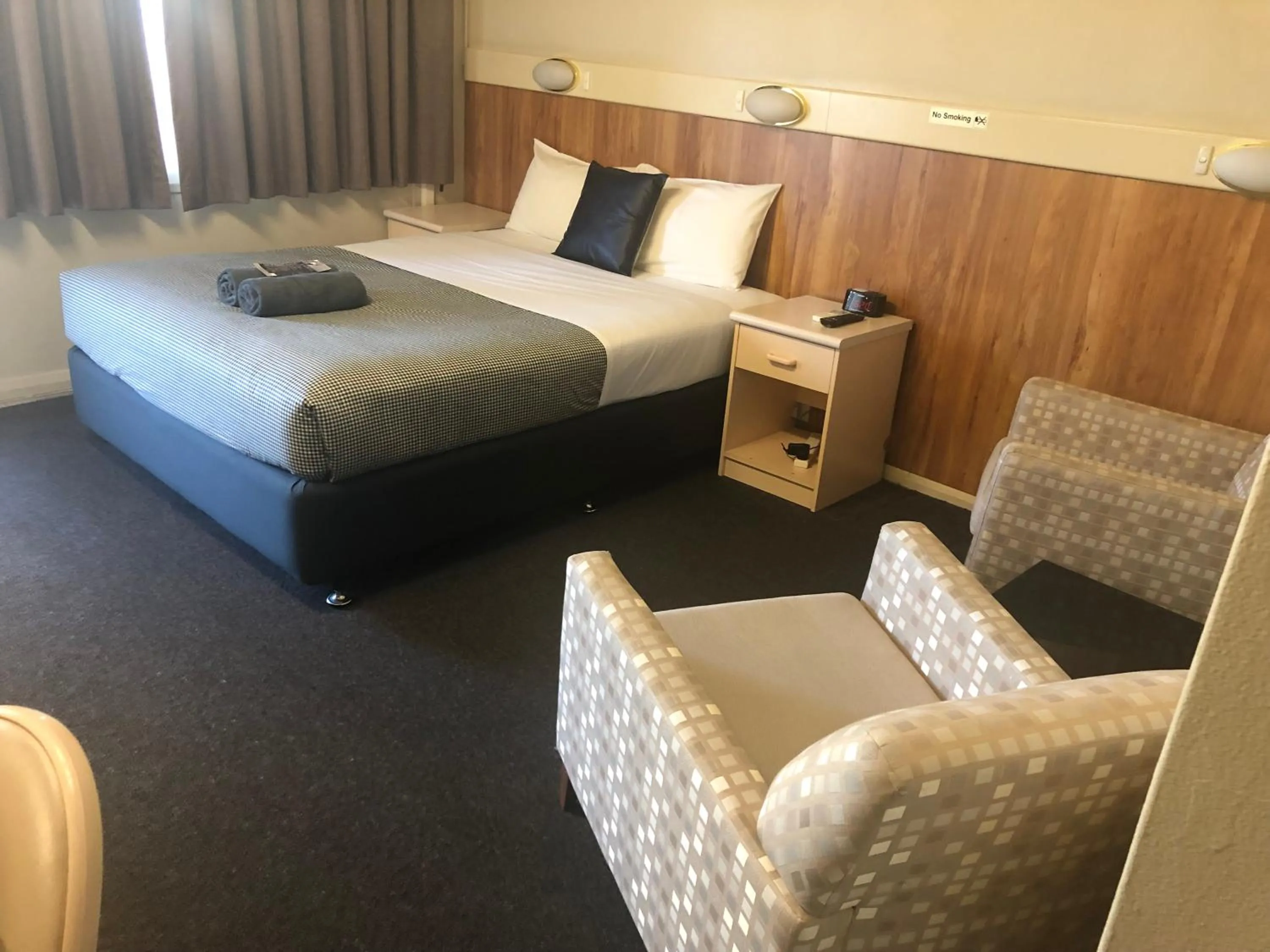 Bed in Wattle Tree Motel