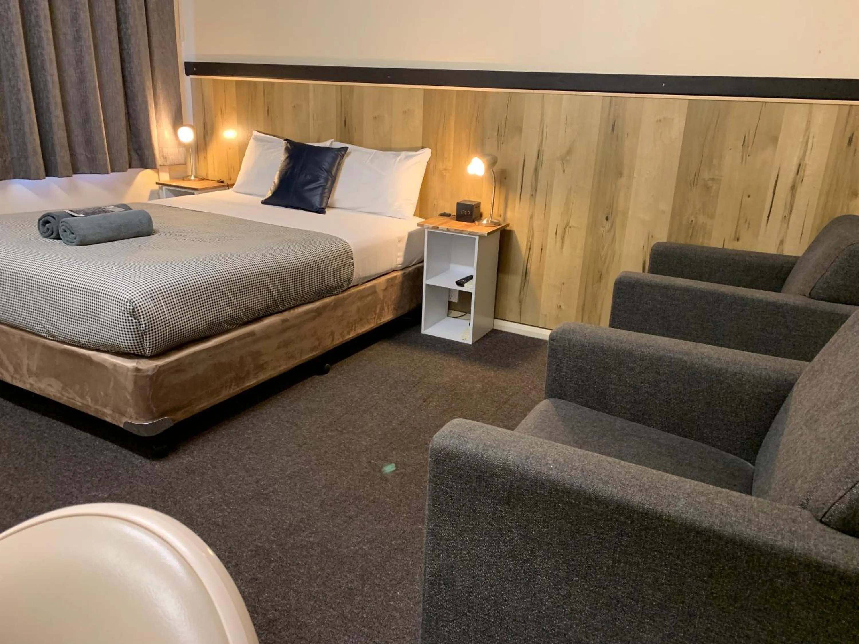 Bed in Wattle Tree Motel