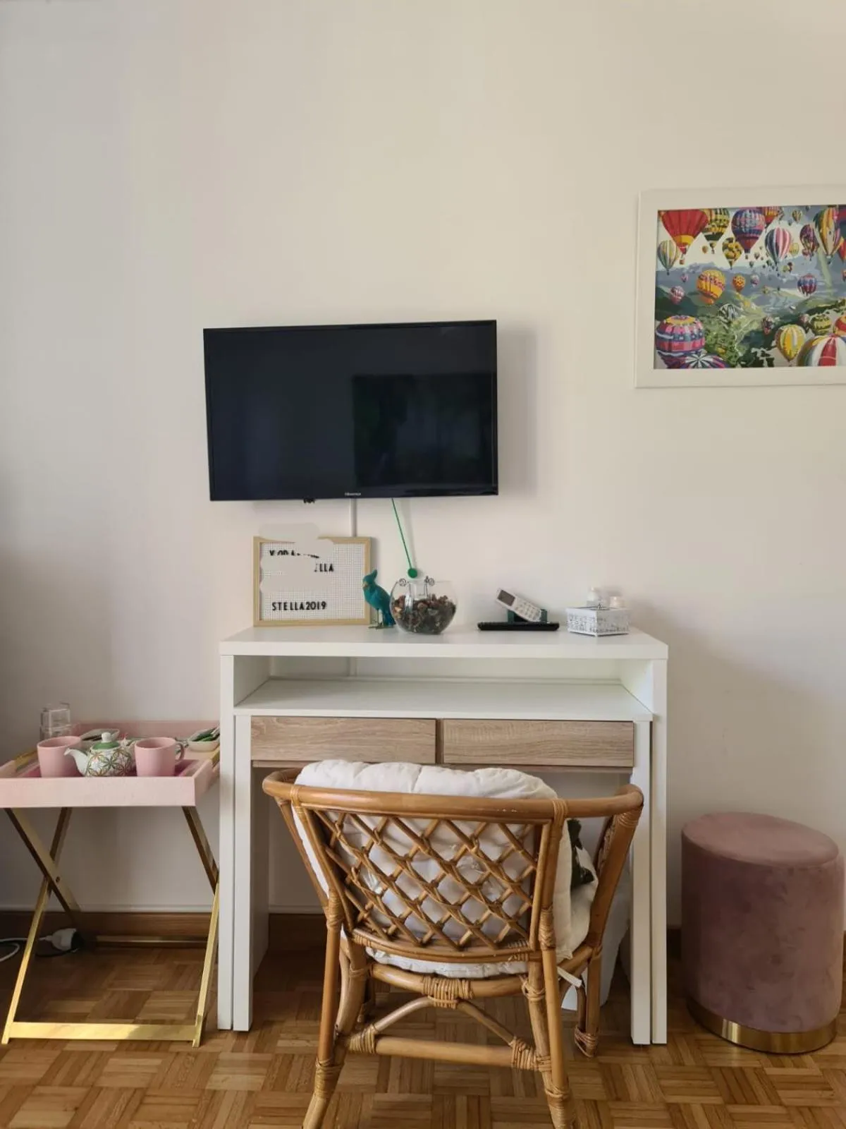 hair dresser in La Stella dei Venti B&B