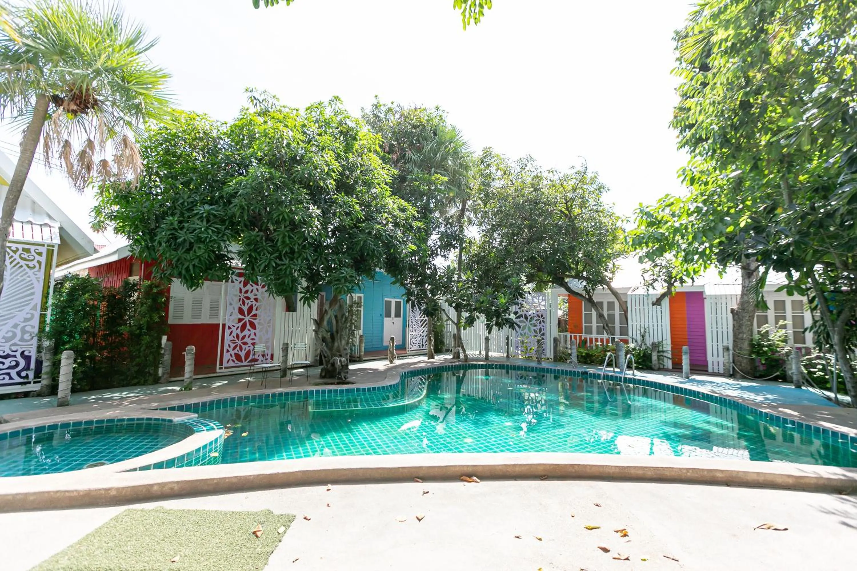 Swimming pool in Deeden Pattaya Resort