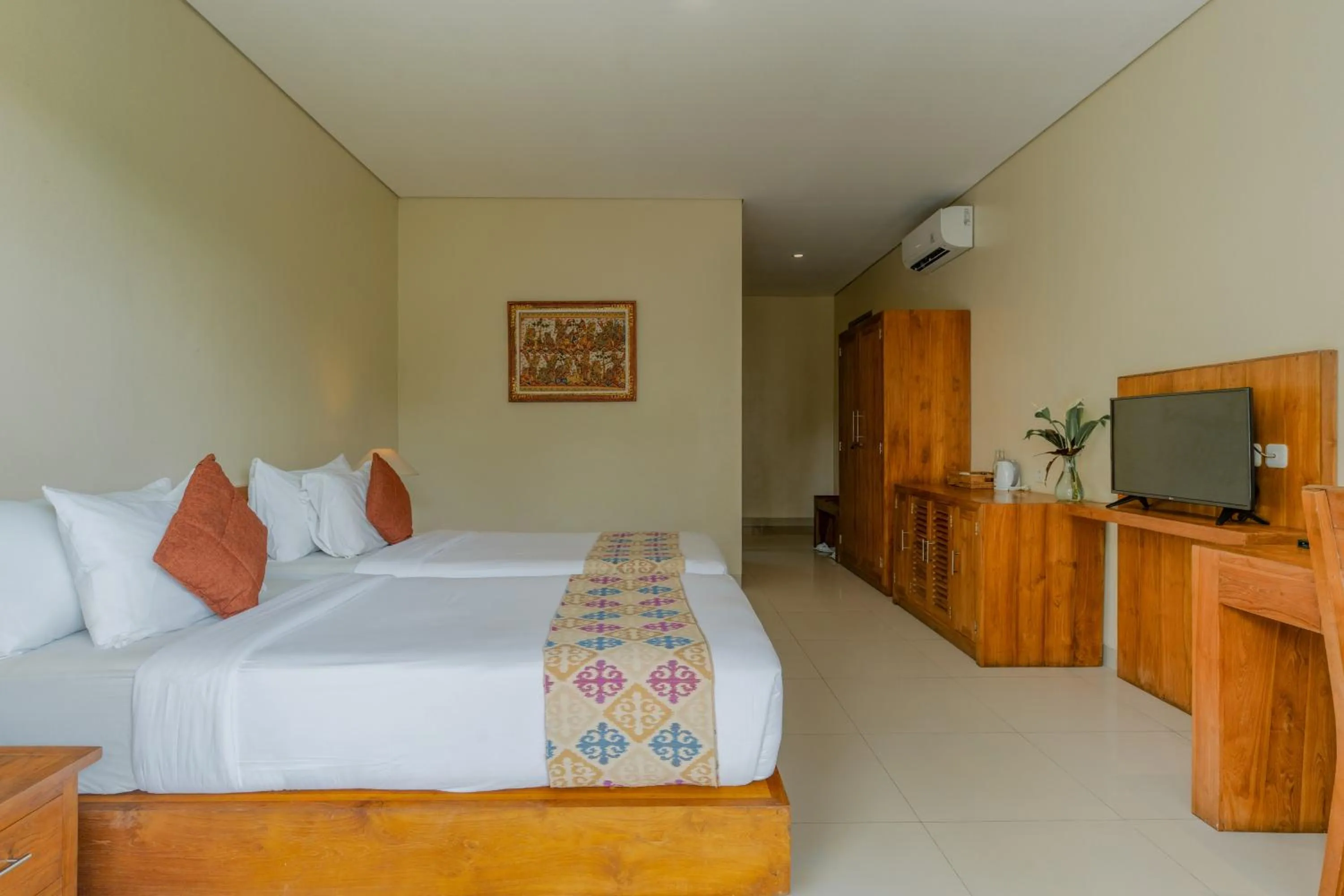 Bed in Pertiwi Bisma Ubud