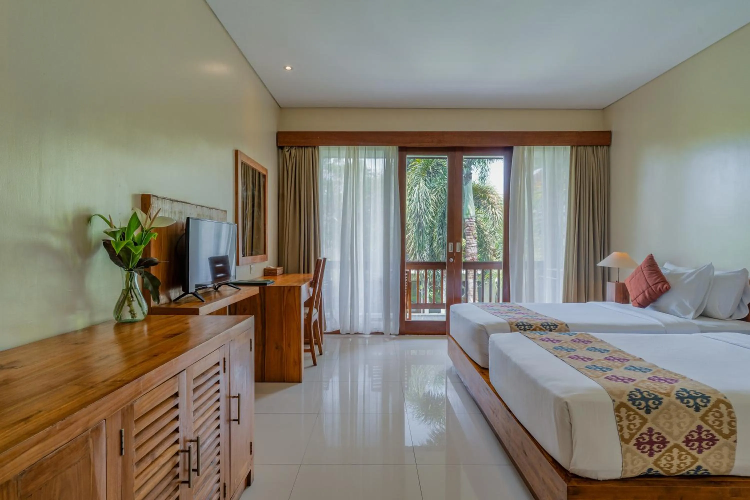 Bed in Pertiwi Bisma Ubud