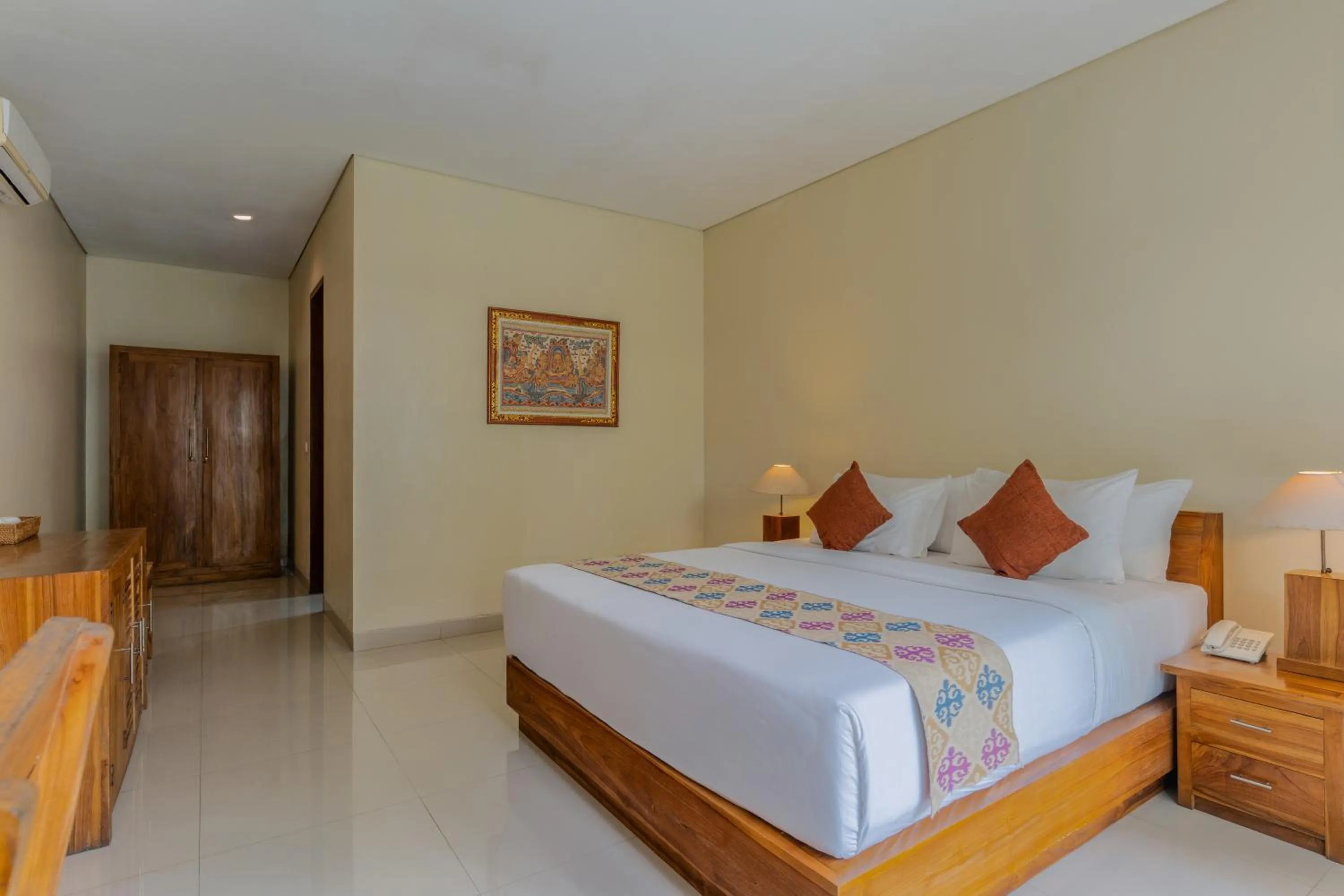 Bed in Pertiwi Bisma Ubud