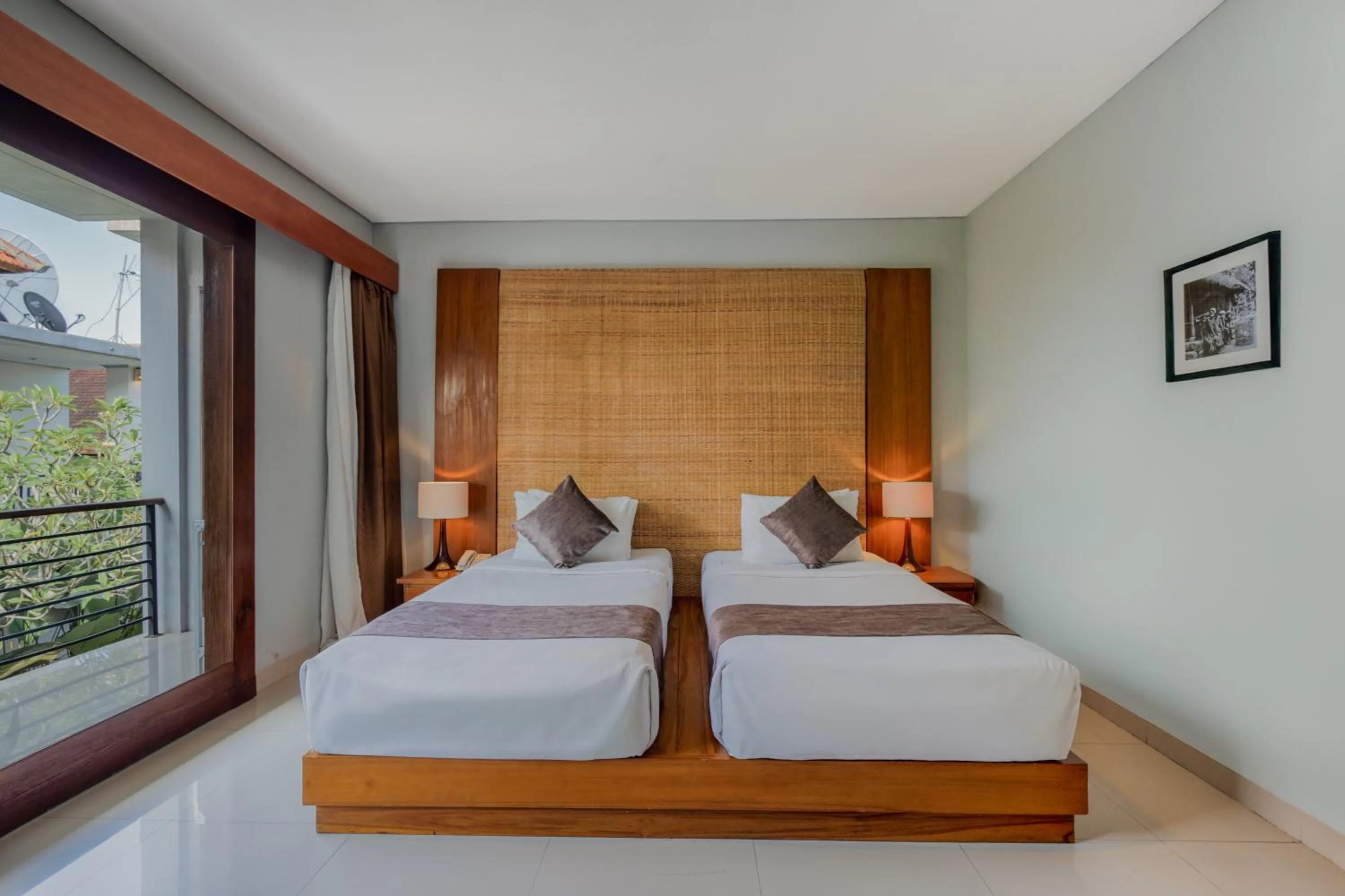 Bed in Pertiwi Bisma Ubud