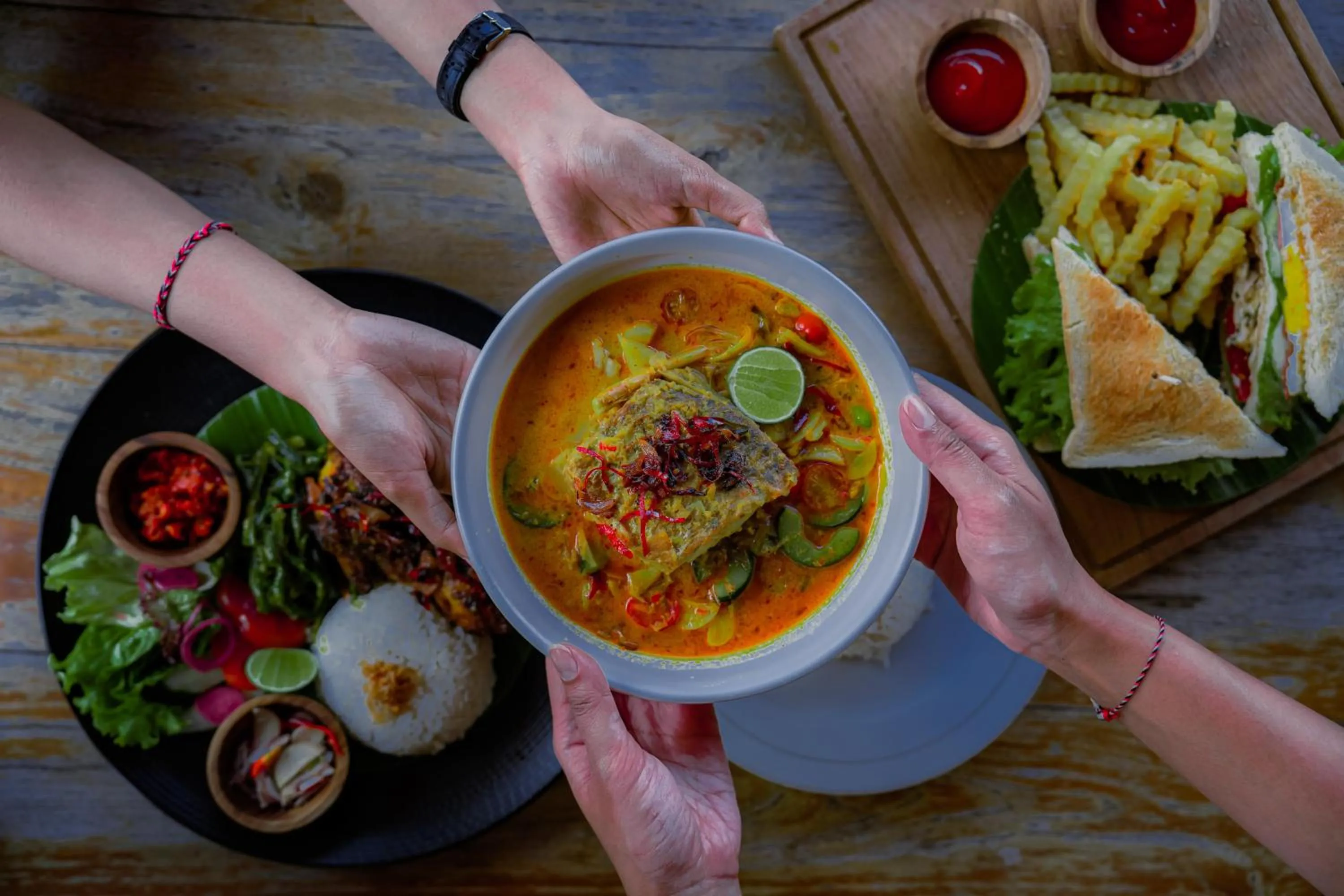 Food in Pertiwi Bisma Ubud