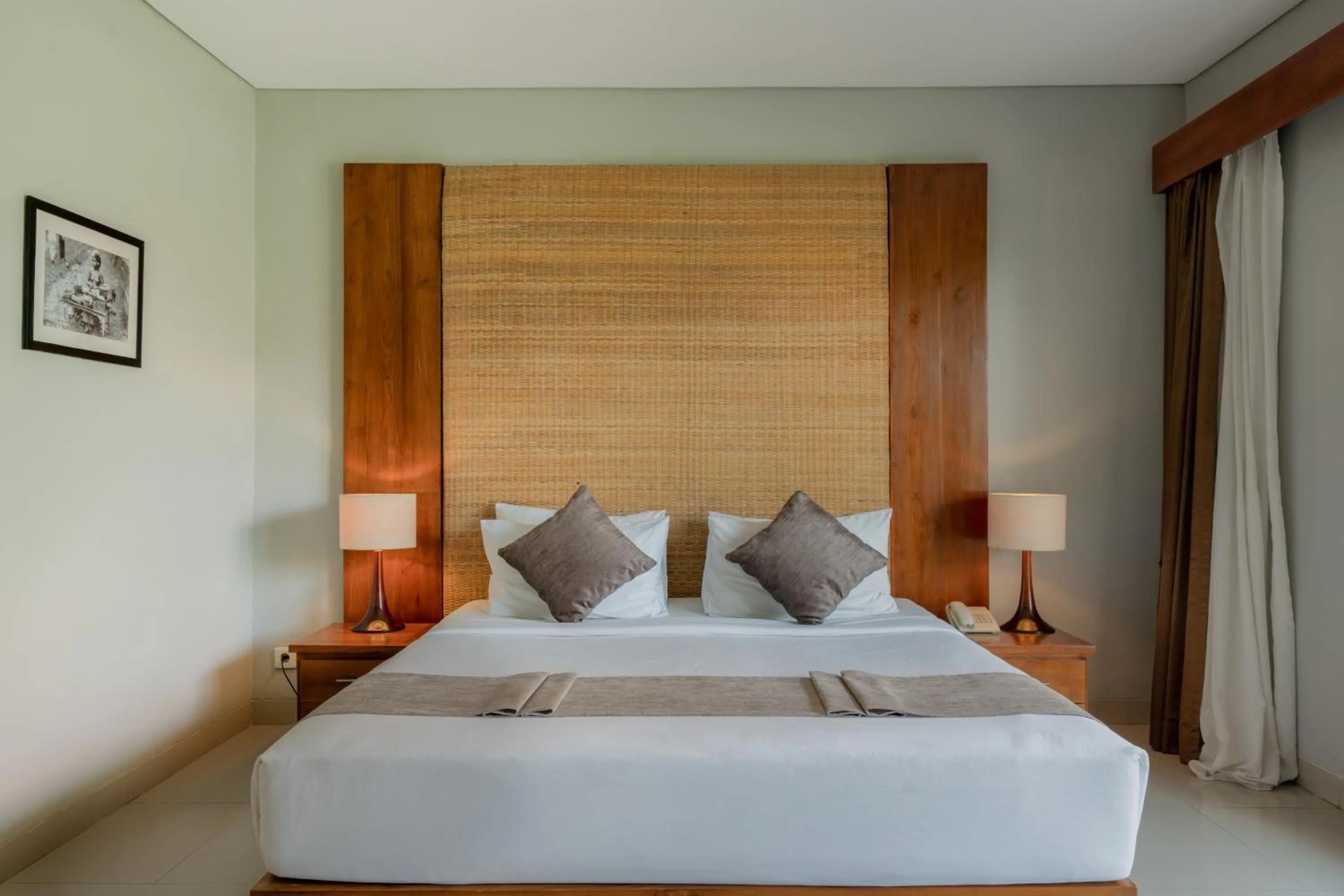 Bed in Pertiwi Bisma Ubud