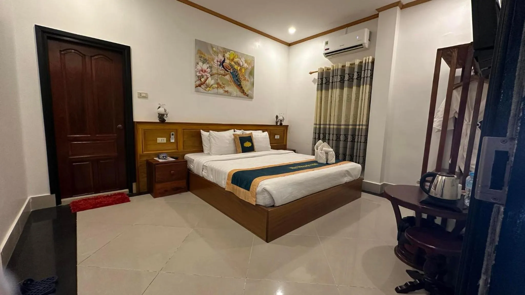 Bed in Villa Mahasok hotel