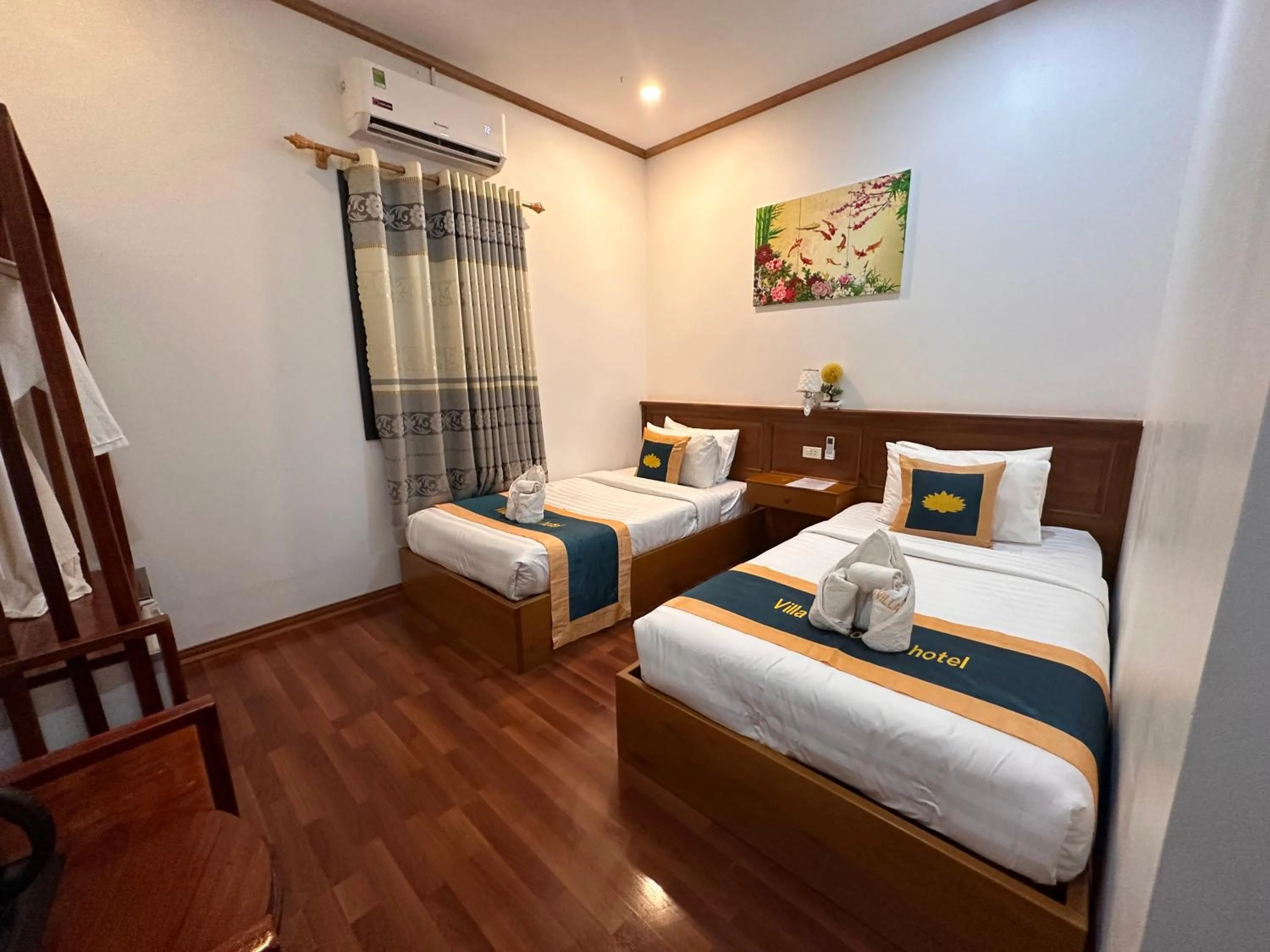 Bed in Villa Mahasok hotel