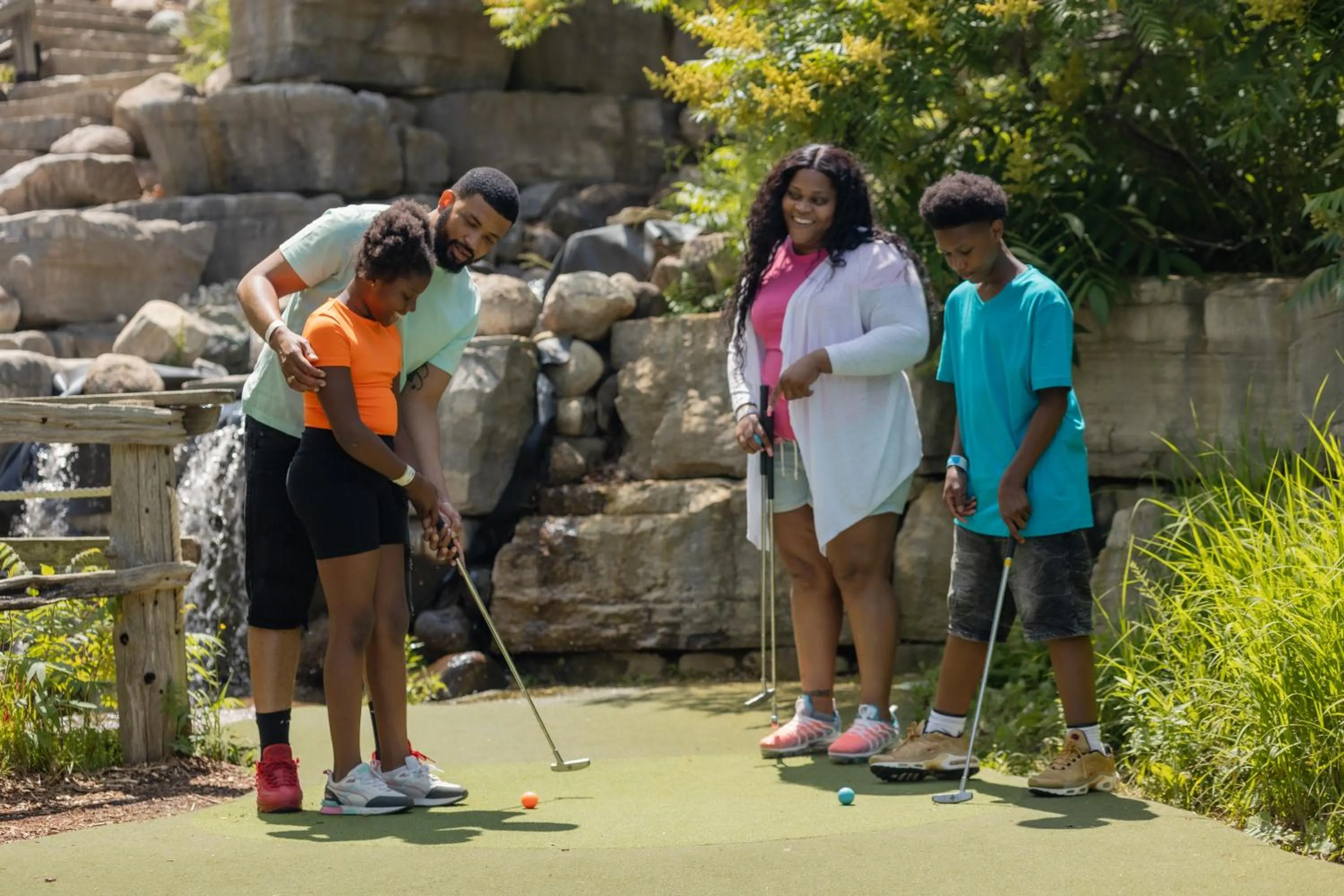 Minigolf in Blue Mountain Resort Inn