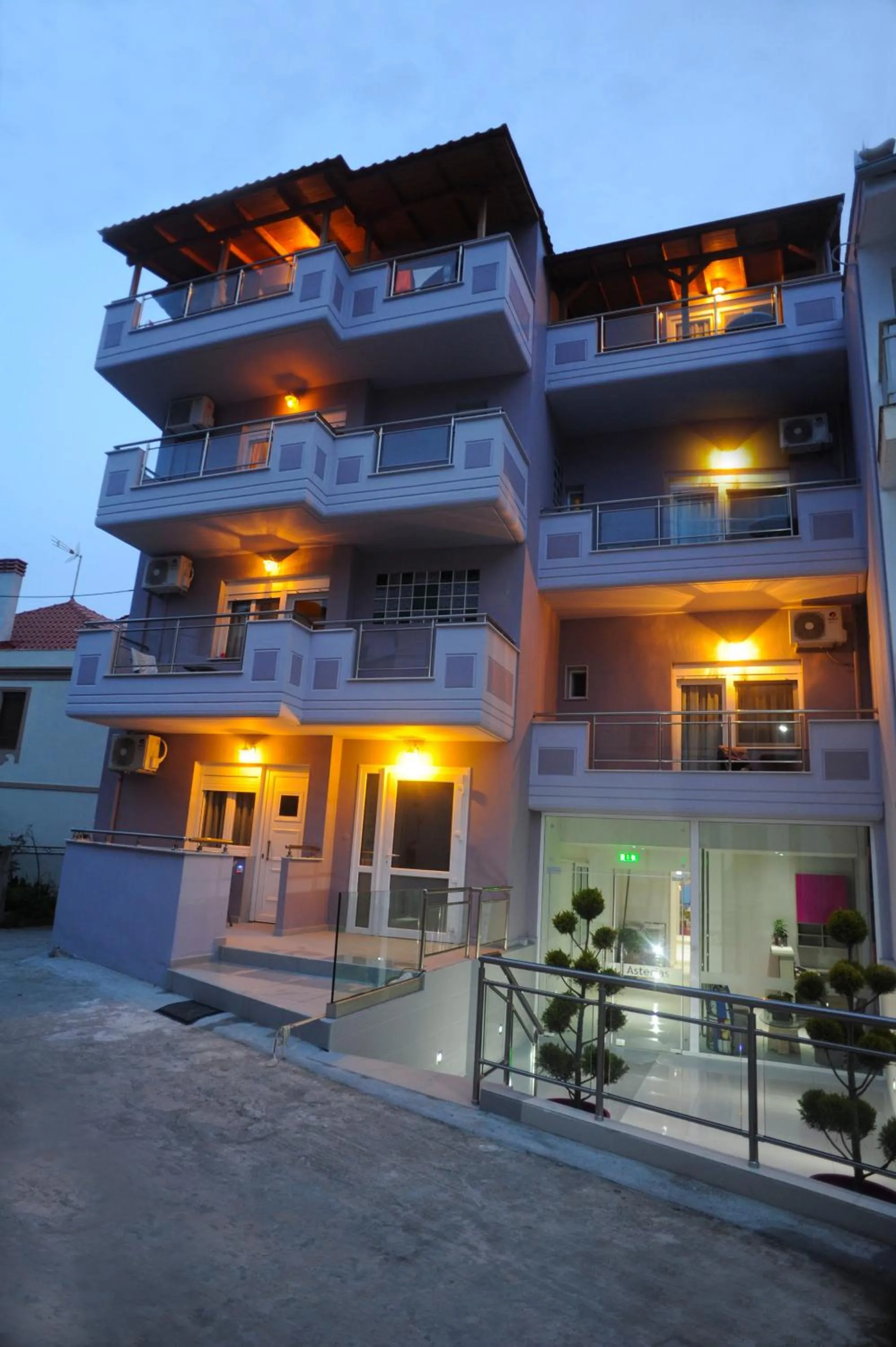 Property building in Hotel Asterias