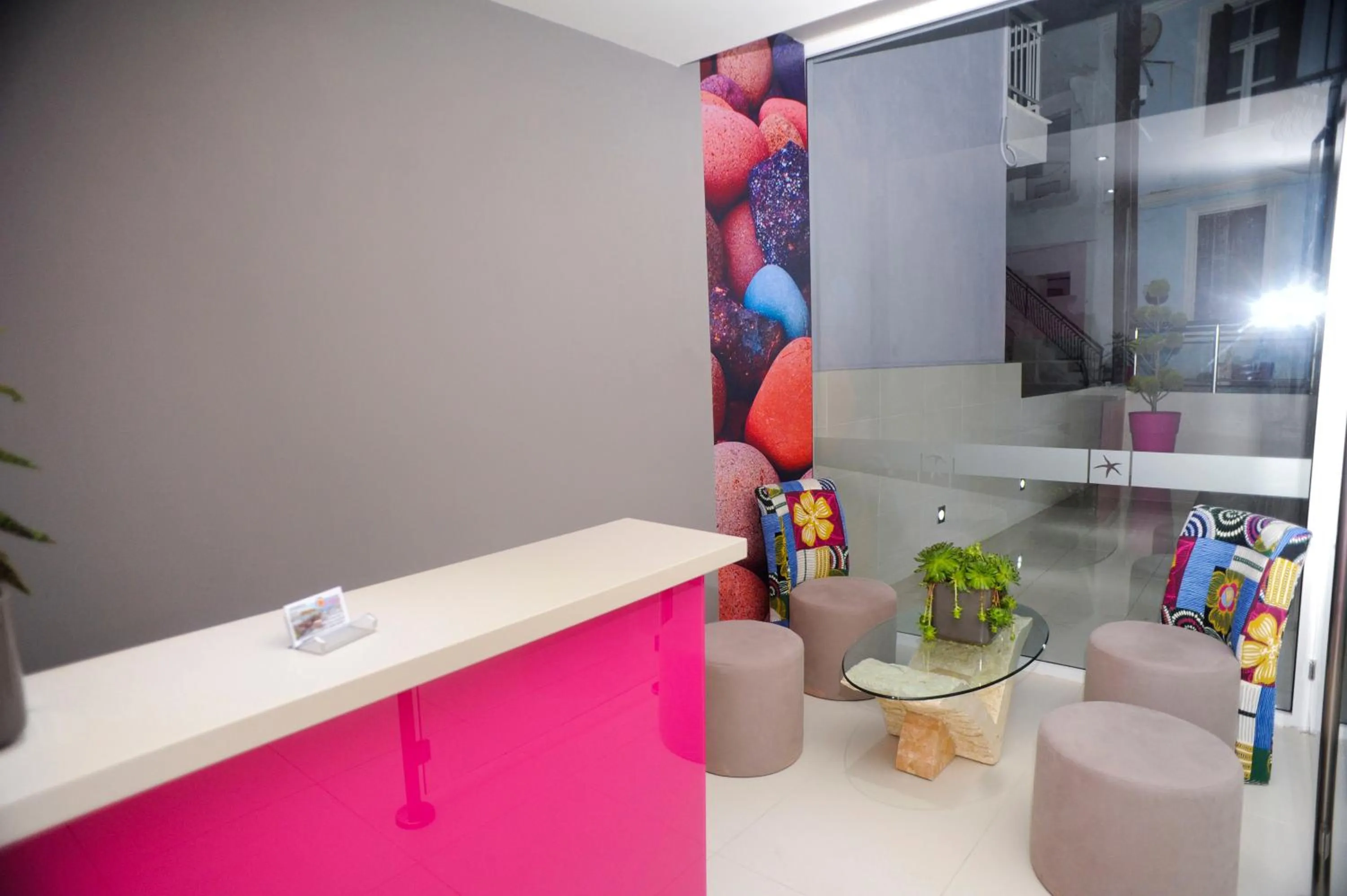 Lobby or reception in Hotel Asterias