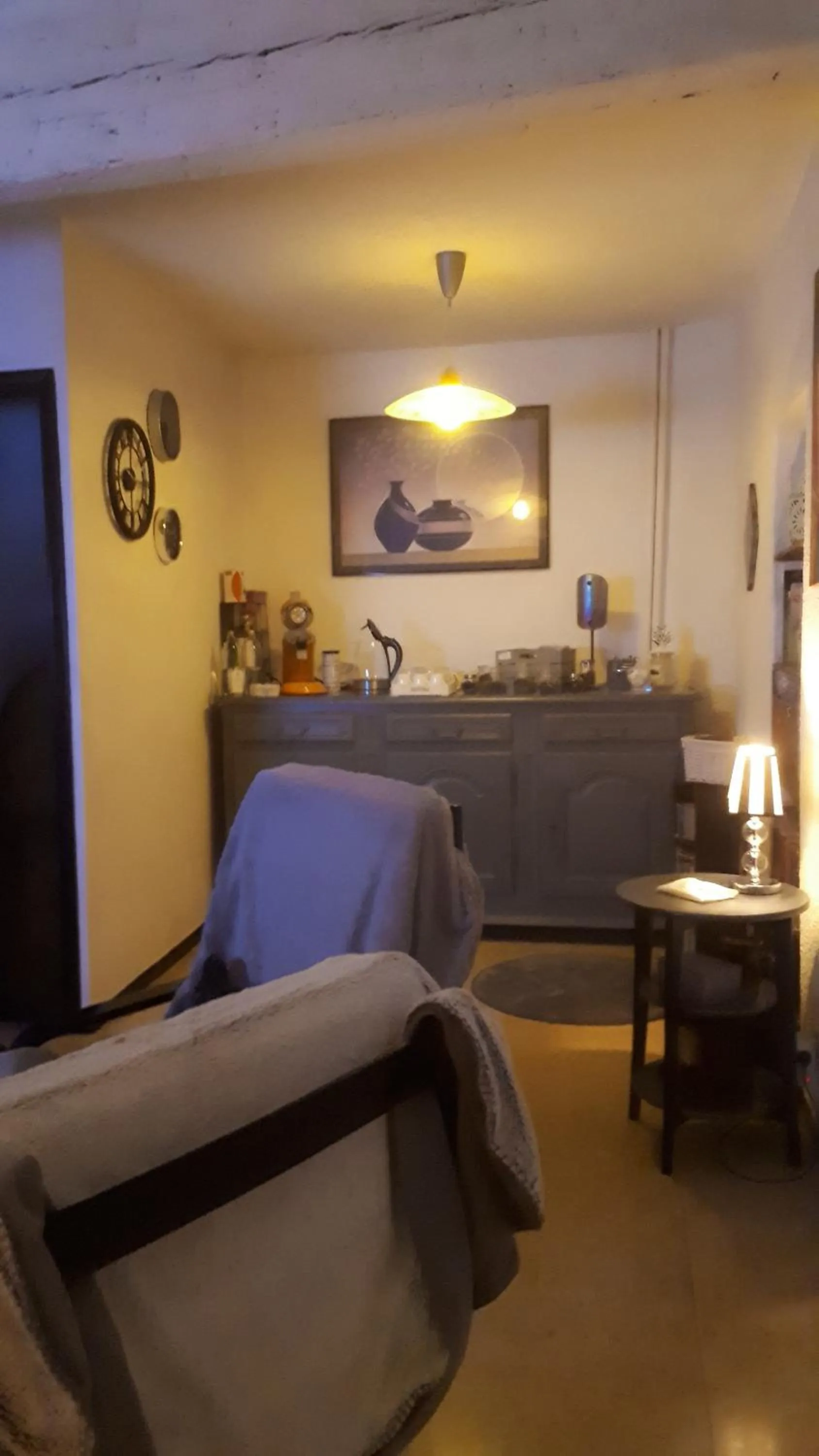 Living room in Les MIRABELLES chambres d'hôtes